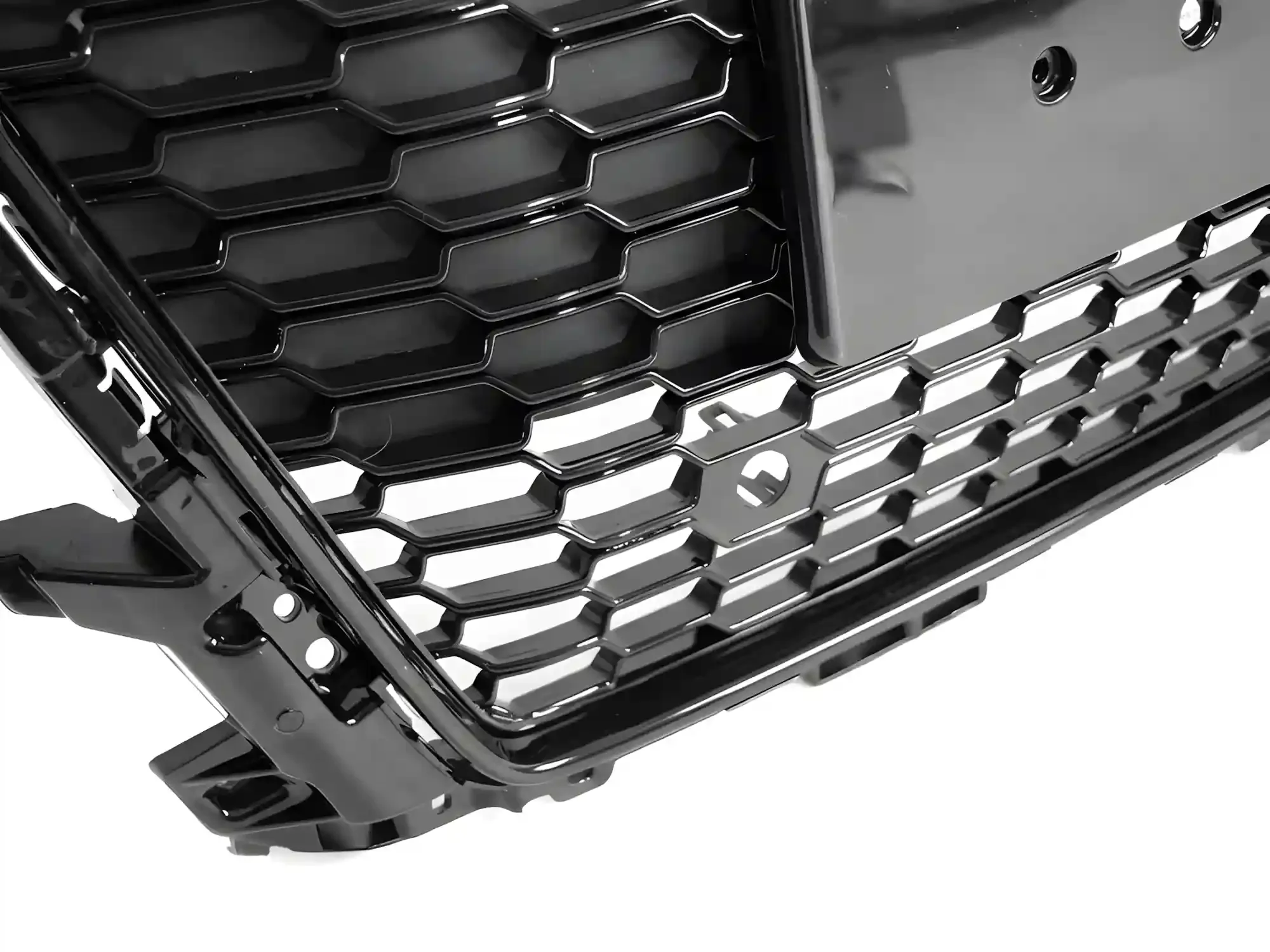 Grill Audi TT (8S) 2014 - 2018 │ Sportsgrill RS-stil - svart høyglans PDC – bilde 4