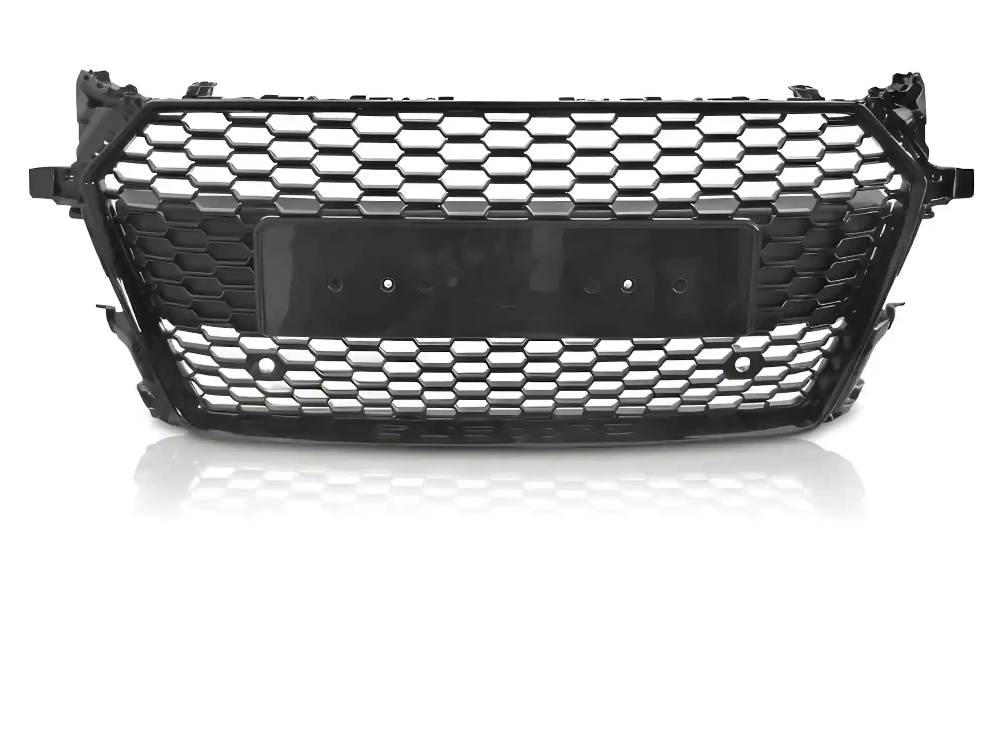 Grill Audi TT (8S) 2014 - 2018 │ Sportsgrill RS-stil - svart høyglans PDC (wide frame) – bilde 2