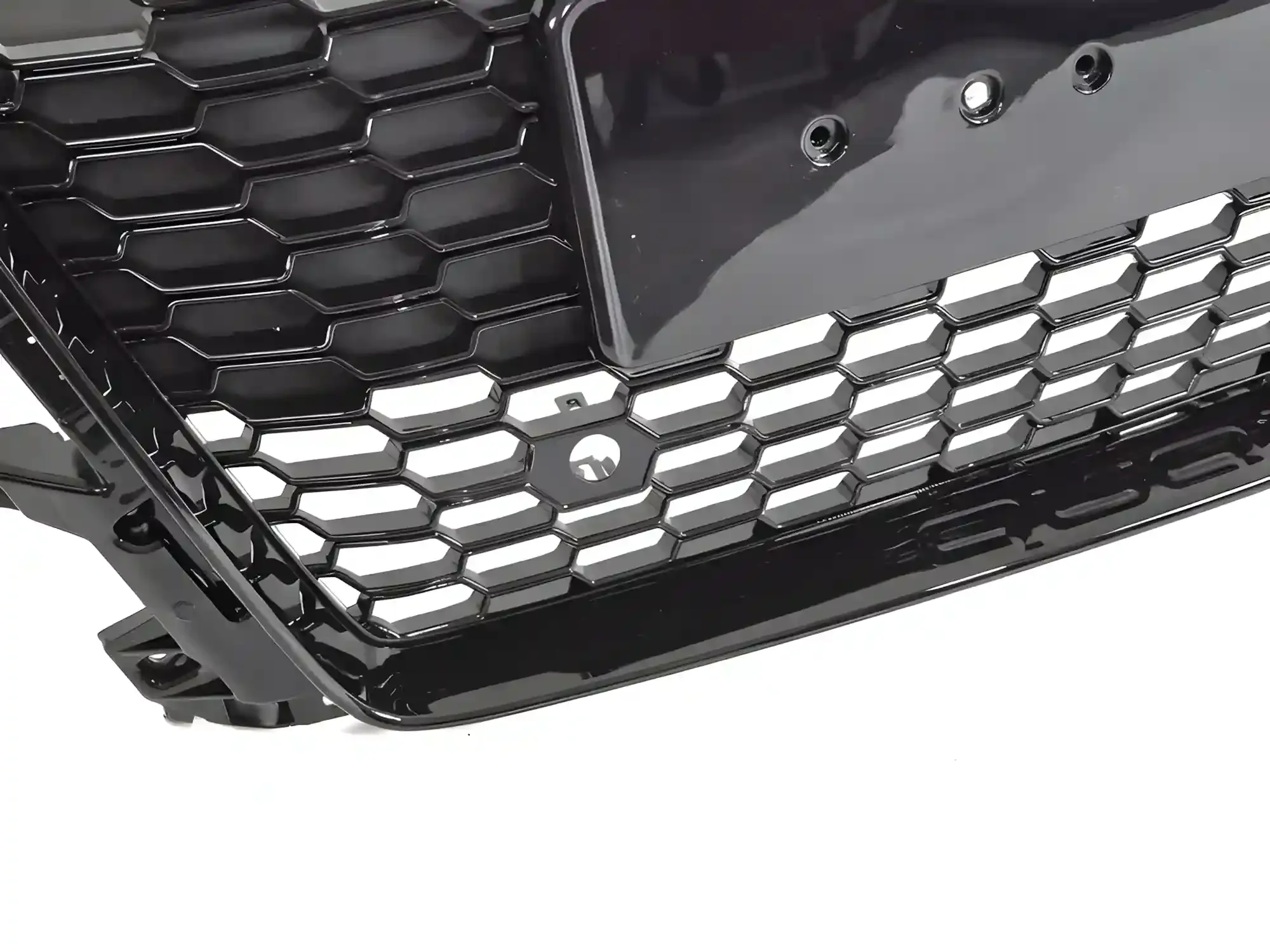 Grill Audi TT (8S) 2014 - 2018 │ Sportsgrill RS-stil - svart høyglans PDC (wide frame) – bilde 3