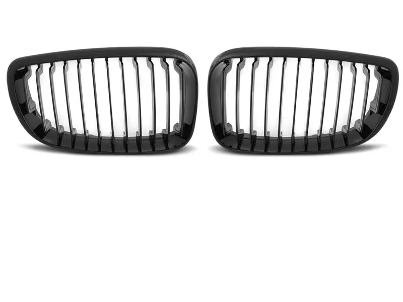 Grill BMW 1 (E87/E81/E82/E88) 2007-2011 | GLOSSY BLACK – bilde 5