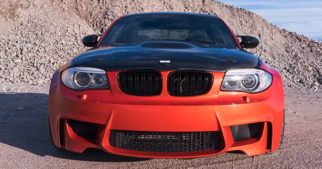 Grill BMW 1 (E87/E81/E82/E88) 2007-2011 │ SPORT MATT BLACK – bilde 5