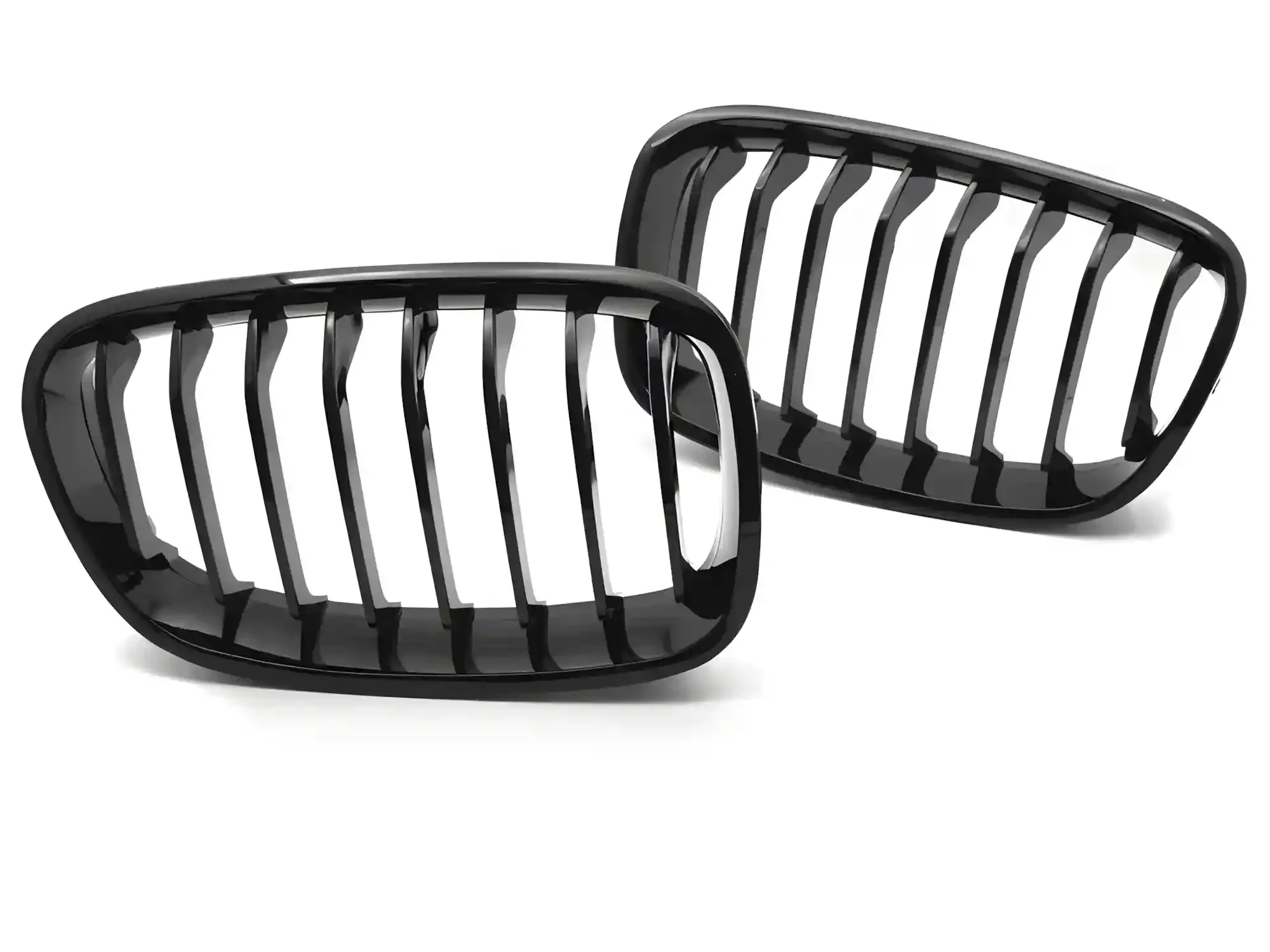Grill BMW 1 (F20 / F21) 2011 - 2014 │ Sportsgrill - gloss black double bar