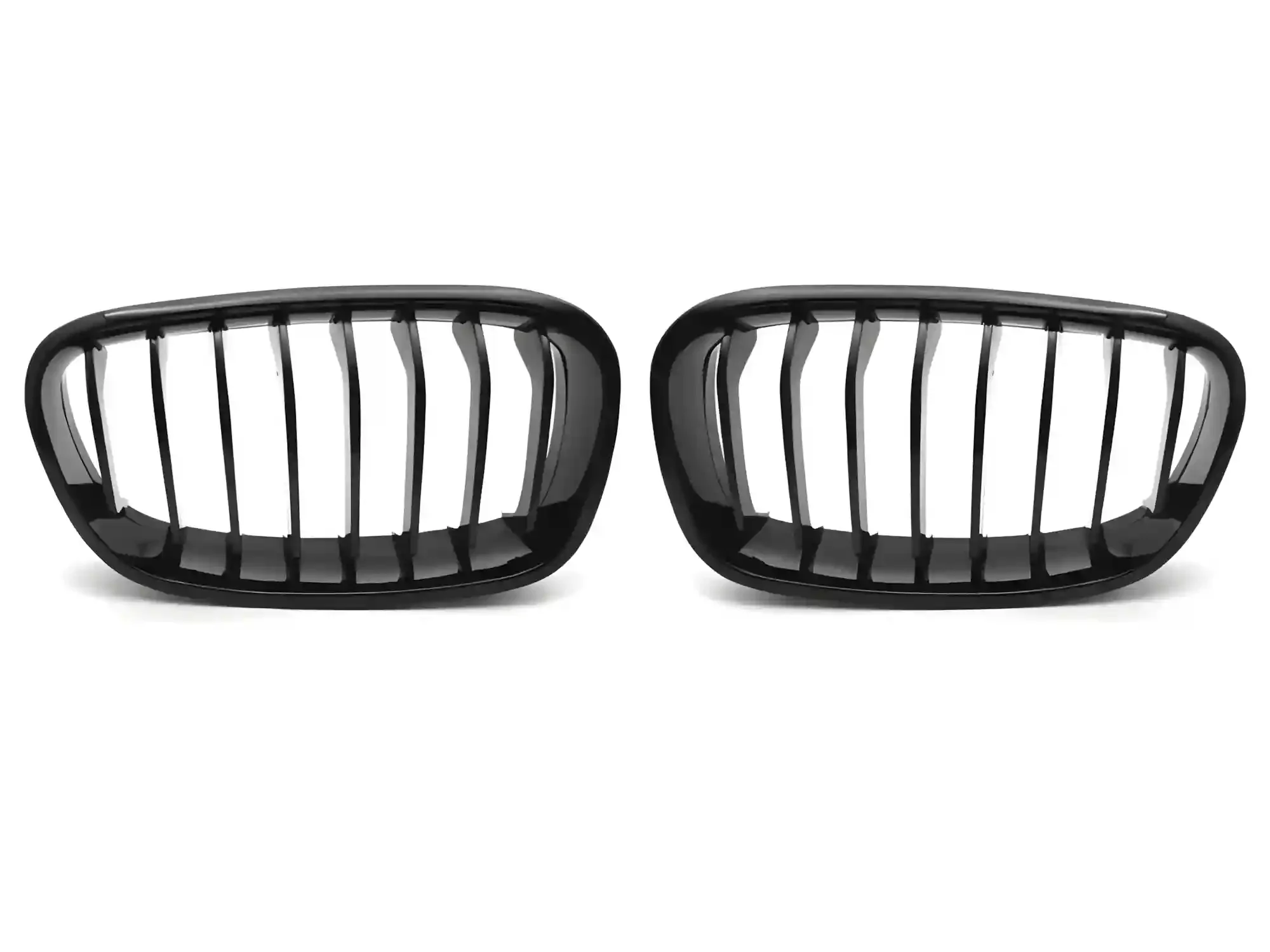 Grill BMW 1 (F20 / F21) 2011 - 2014 │ Sportsgrill - gloss black double bar – bilde 2
