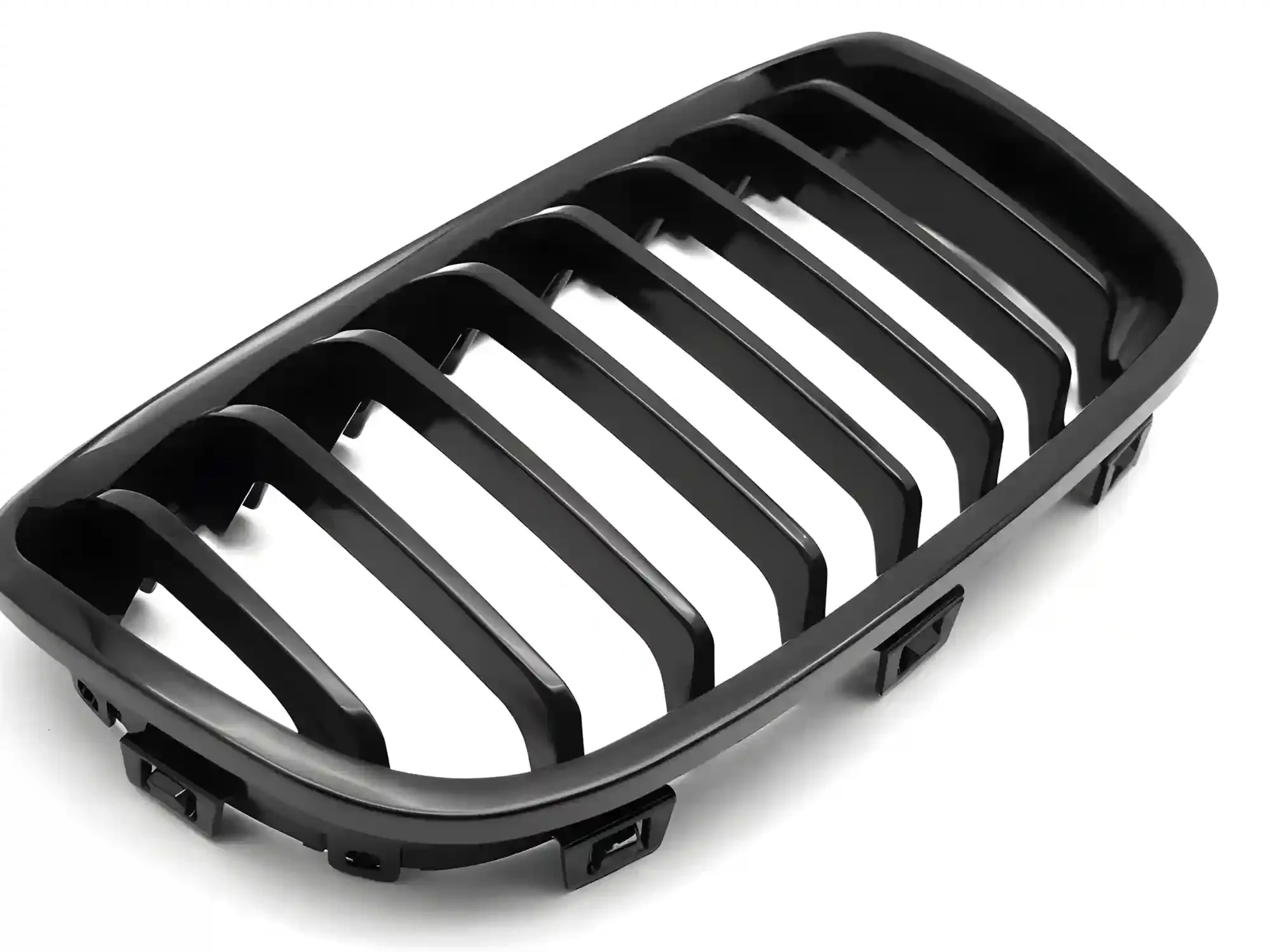 Grill BMW 1 (F20 / F21) 2011 - 2014 │ Sportsgrill - gloss black double bar – bilde 4