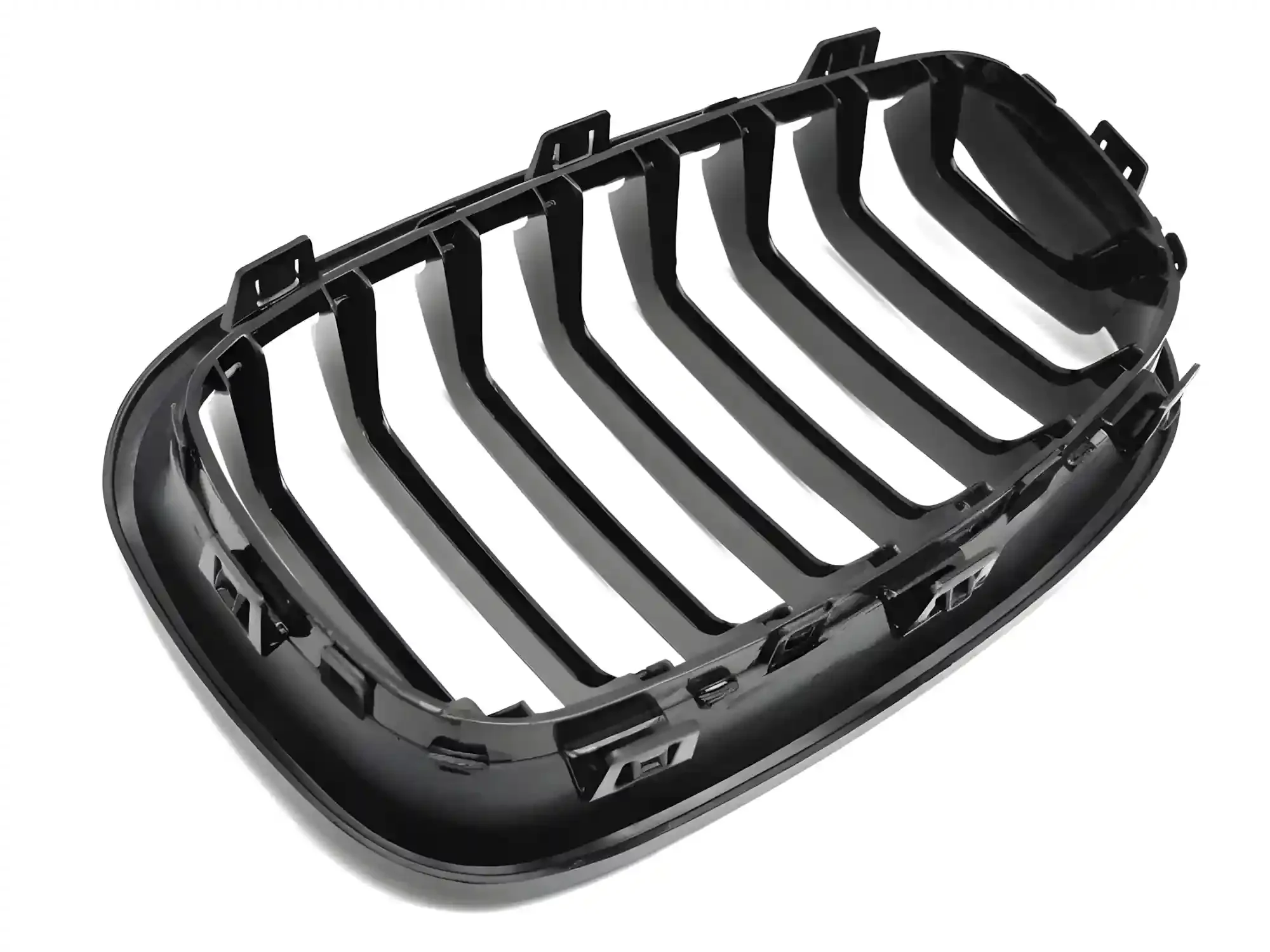 Grill BMW 1 (F20 / F21) 2011 - 2014 │ Sportsgrill - gloss black double bar – bilde 5