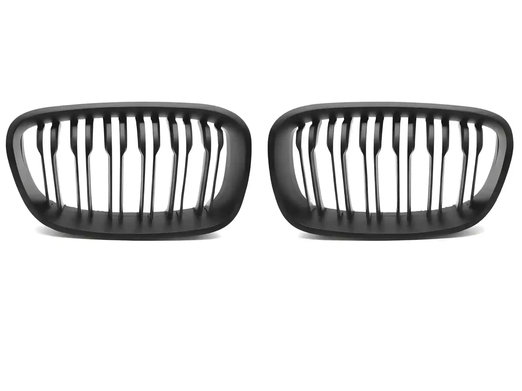 Grill BMW 1 (F20 / F21) 2011 - 2014 │ Sportsgrill - matt black double bar – bilde 2