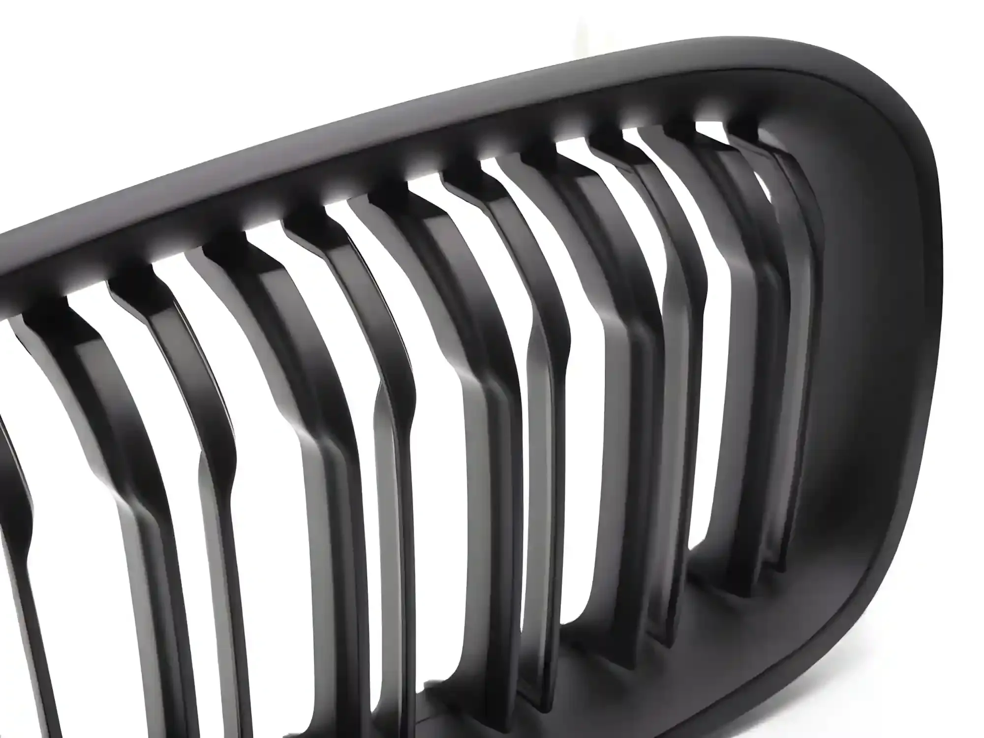 Grill BMW 1 (F20 / F21) 2011 - 2014 │ Sportsgrill - matt black double bar – bilde 3