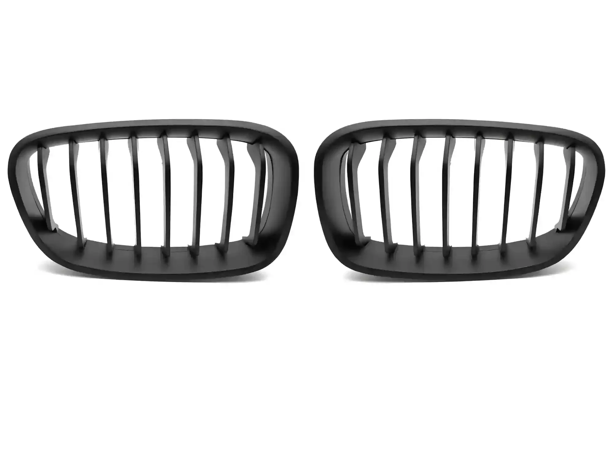 Grill BMW 1 (F20 / F21) 2011 - 2014 │ Sportsgrill - matt black double bar – bilde 2