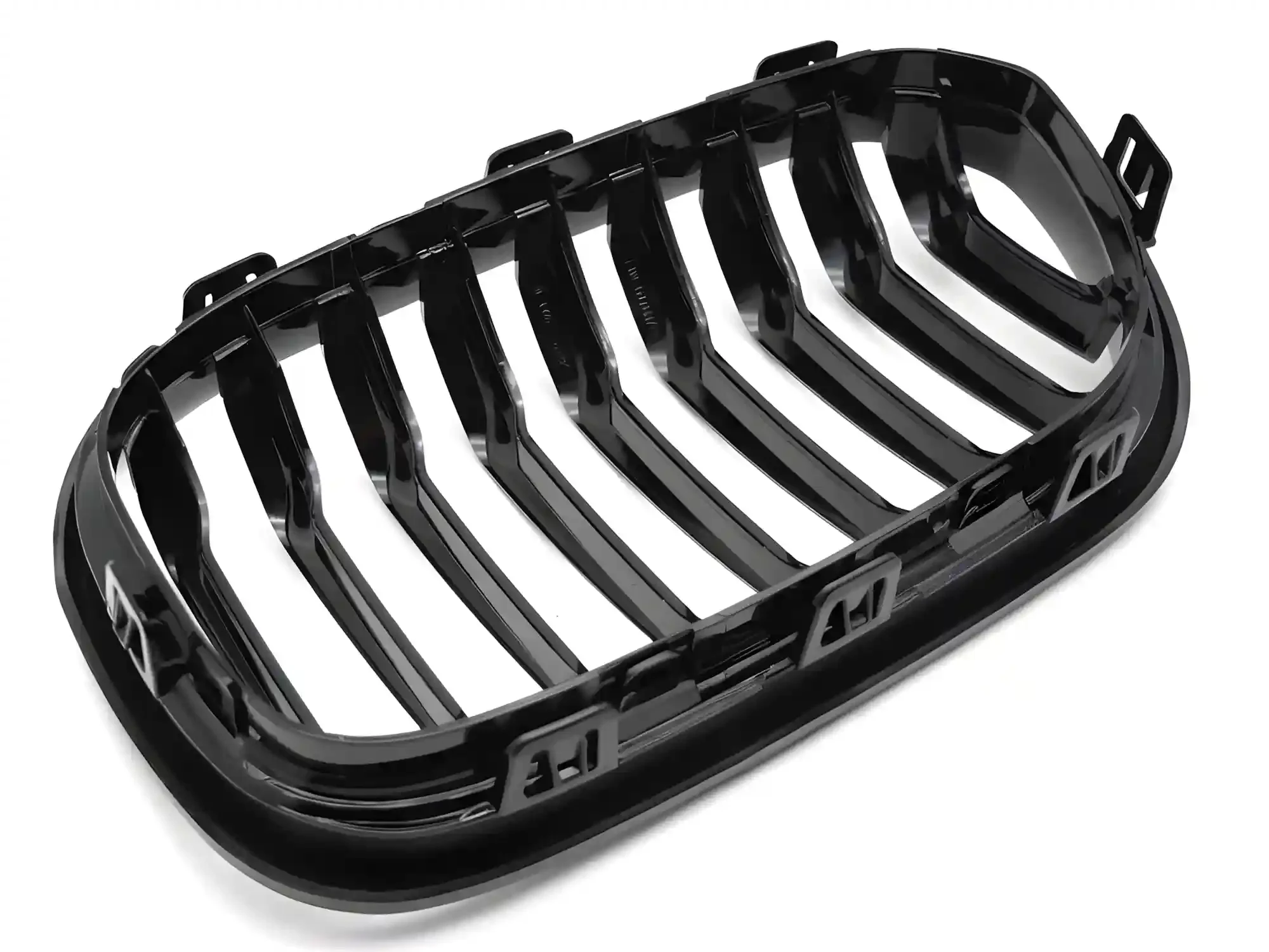 Grill BMW 1 (F20 / F21) Facelift 2015 - 2018 │ Sportsgrill - gloss black double bar – bilde 5