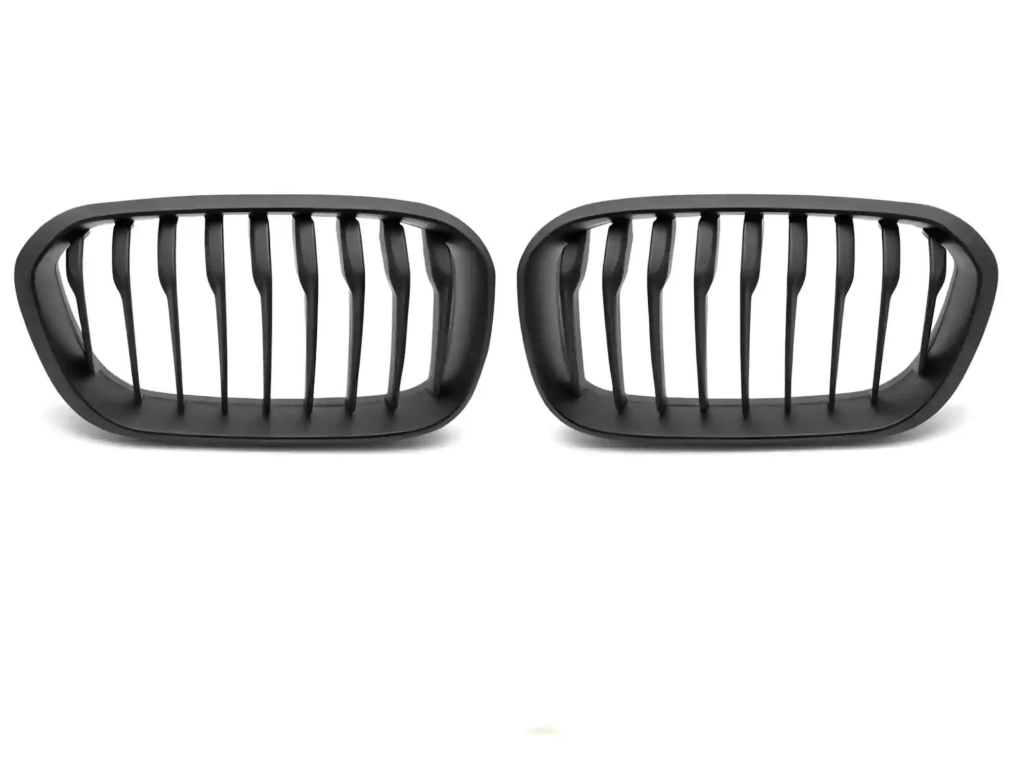 Grill BMW 1 (F20 / F21) Facelift 2015 - 2018 │ Sportsgrill - matt black double bar – bilde 2