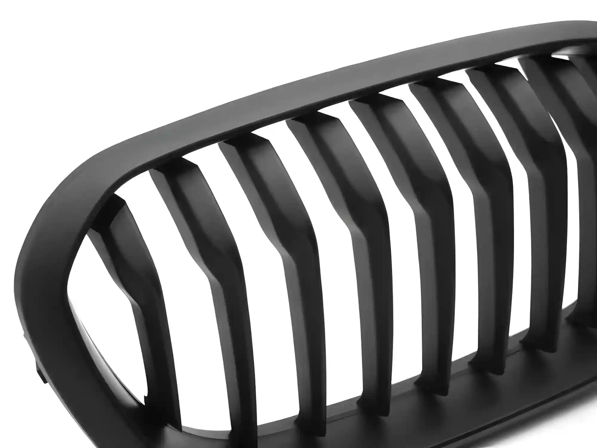 Grill BMW 1 (F20 / F21) Facelift 2015 - 2018 │ Sportsgrill - matt black double bar – bilde 3