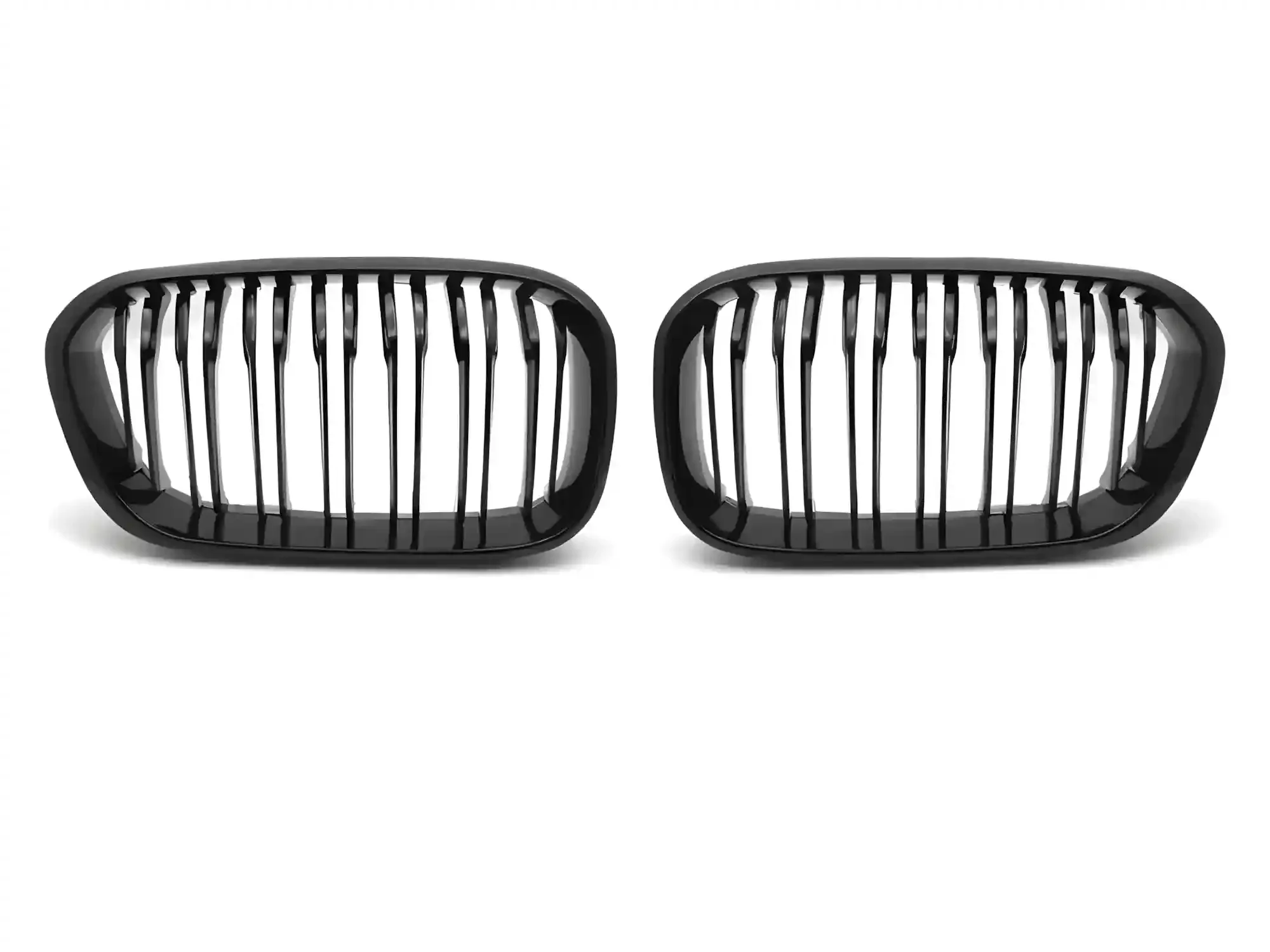 Grill BMW 1 (F20 / F21) Facelift 2015 - 2018 │ Sportsgrill - svart høyglans double bar – bilde 2