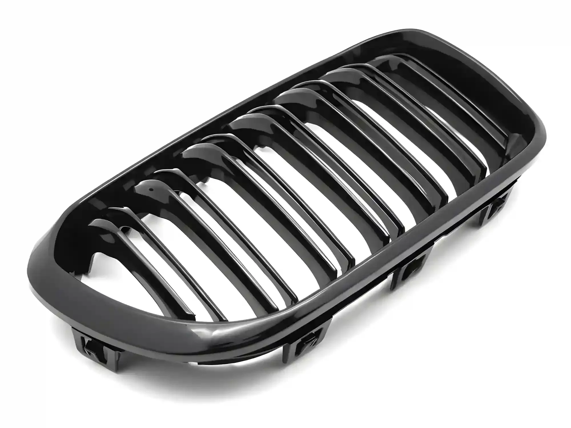 Grill BMW 1 (F20 / F21) Facelift 2015 - 2018 │ Sportsgrill - svart høyglans double bar – bilde 3