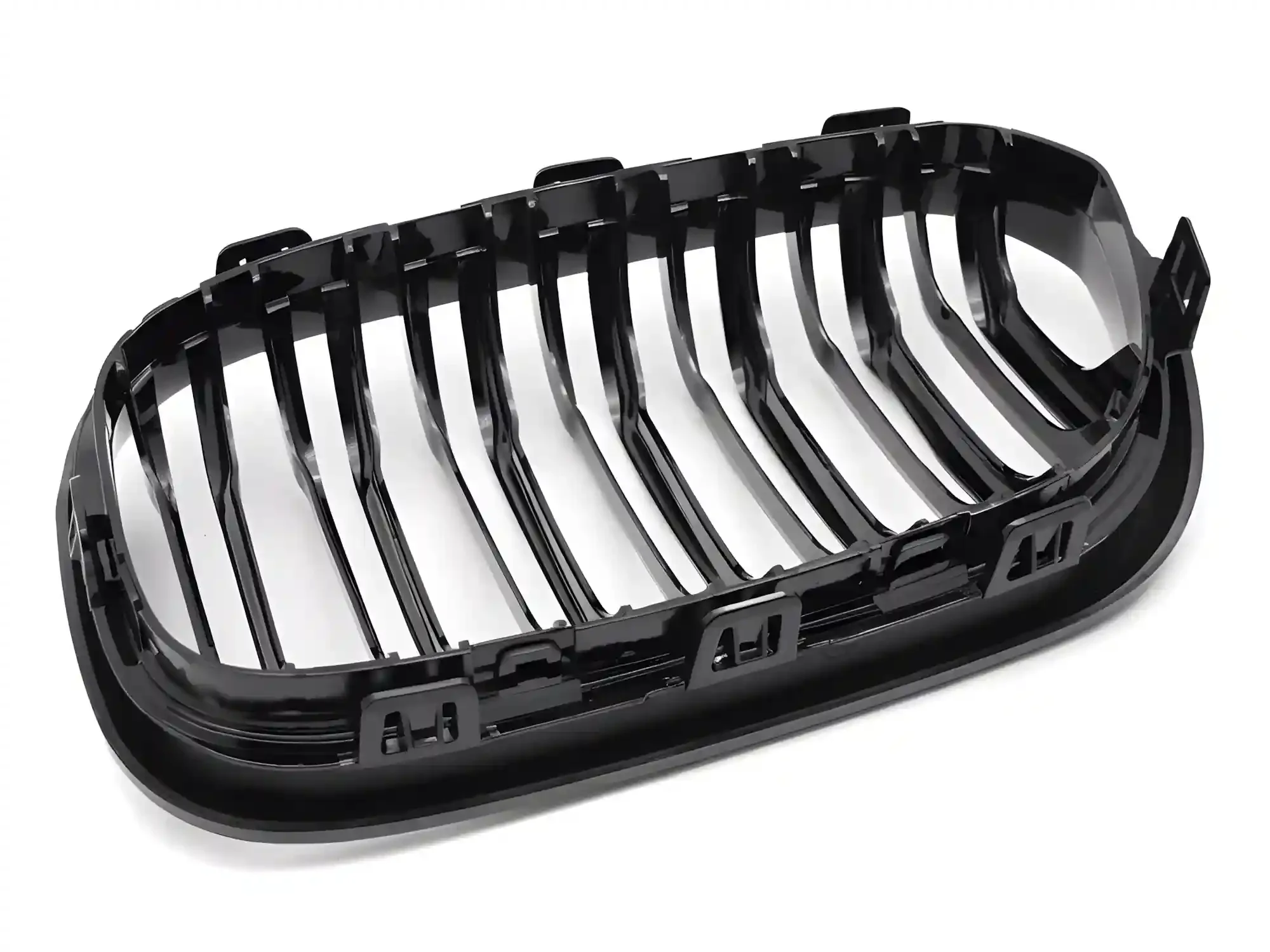 Grill BMW 1 (F20 / F21) Facelift 2015 - 2018 │ Sportsgrill - svart høyglans double bar – bilde 5