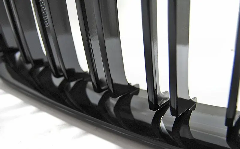 Grill BMW 1 (F20 / F21) LCI 2015 - 2019 | GLOSSY BLACK DOUBLE BAR – bilde 3