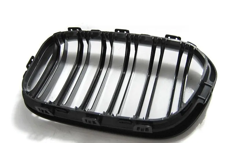 Grill BMW 1 (F20 / F21) LCI 2015 - 2019 | GLOSSY BLACK DOUBLE BAR – bilde 4