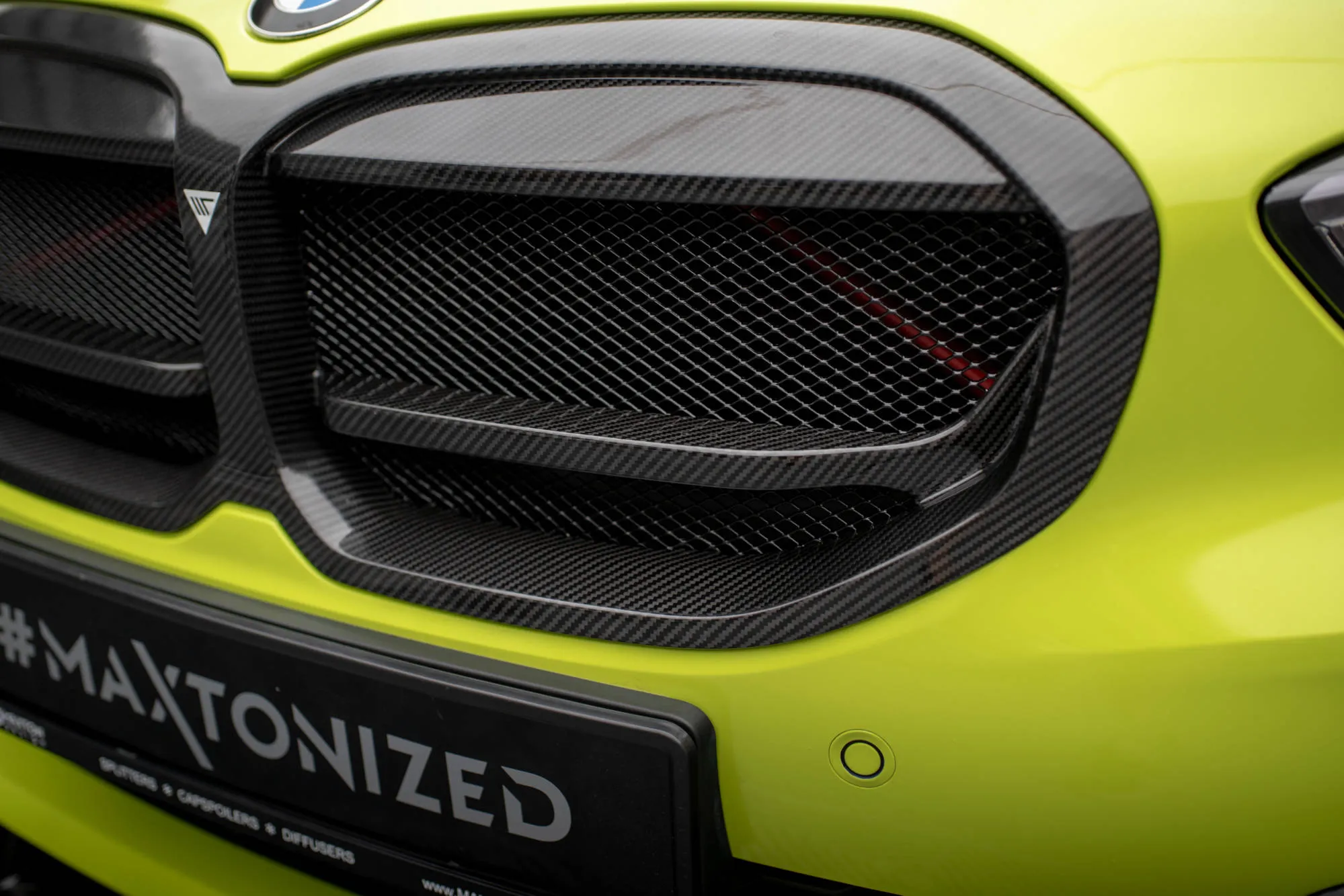 Grill BMW 1 (F40) 2019 - 2024 | Carbon Fiber Edition – bilde 5