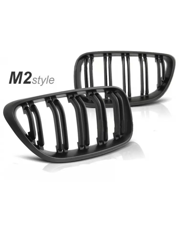 Grill BMW 2 Coupe (F22) / Cabriolet (F23) 2013 - 2021 | BLACK MATT SPORT LOOK