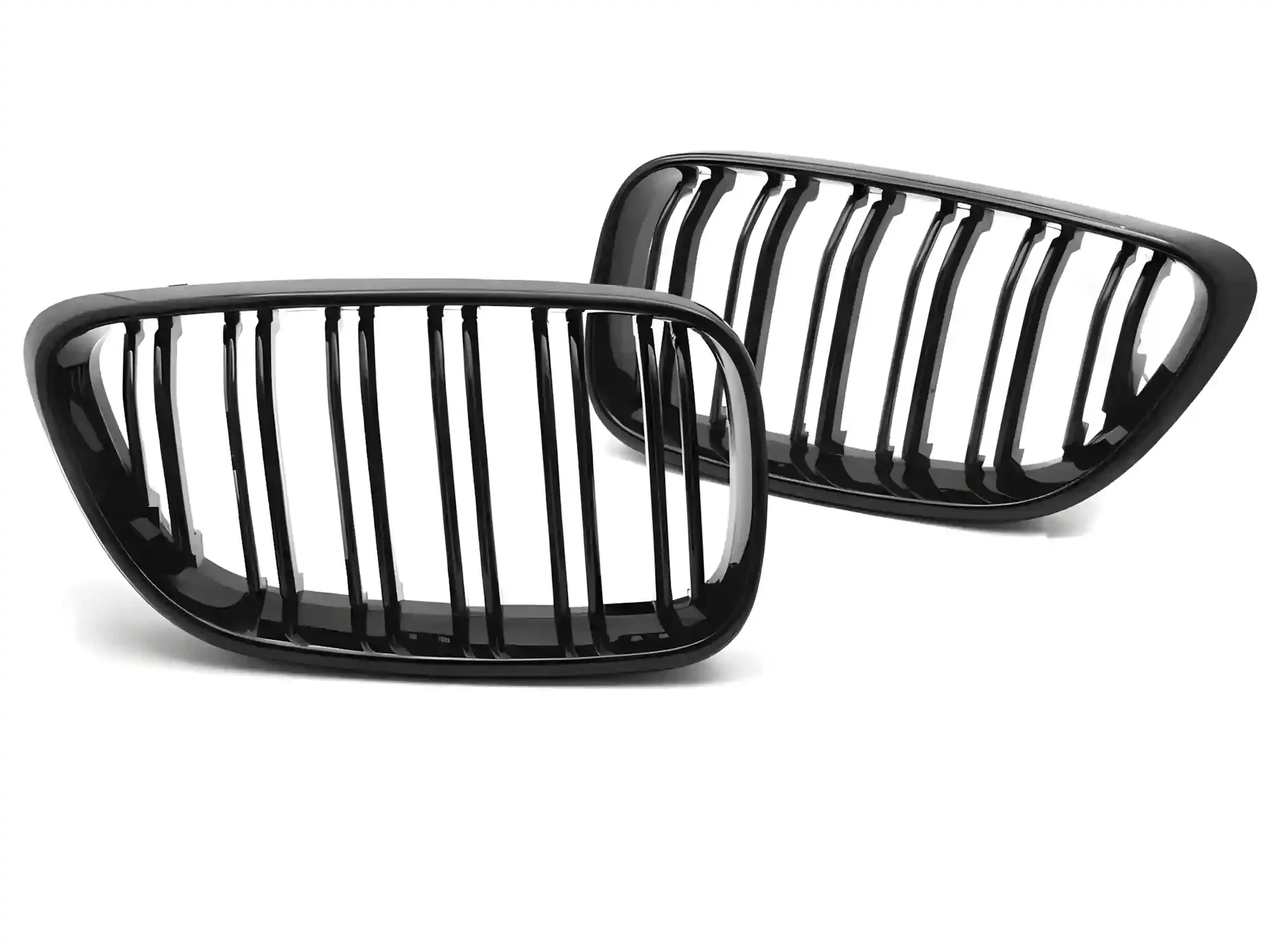 Grill BMW 2 (F22 / F23) 2013 - 2021 │ Sportsgrill - gloss black double bar