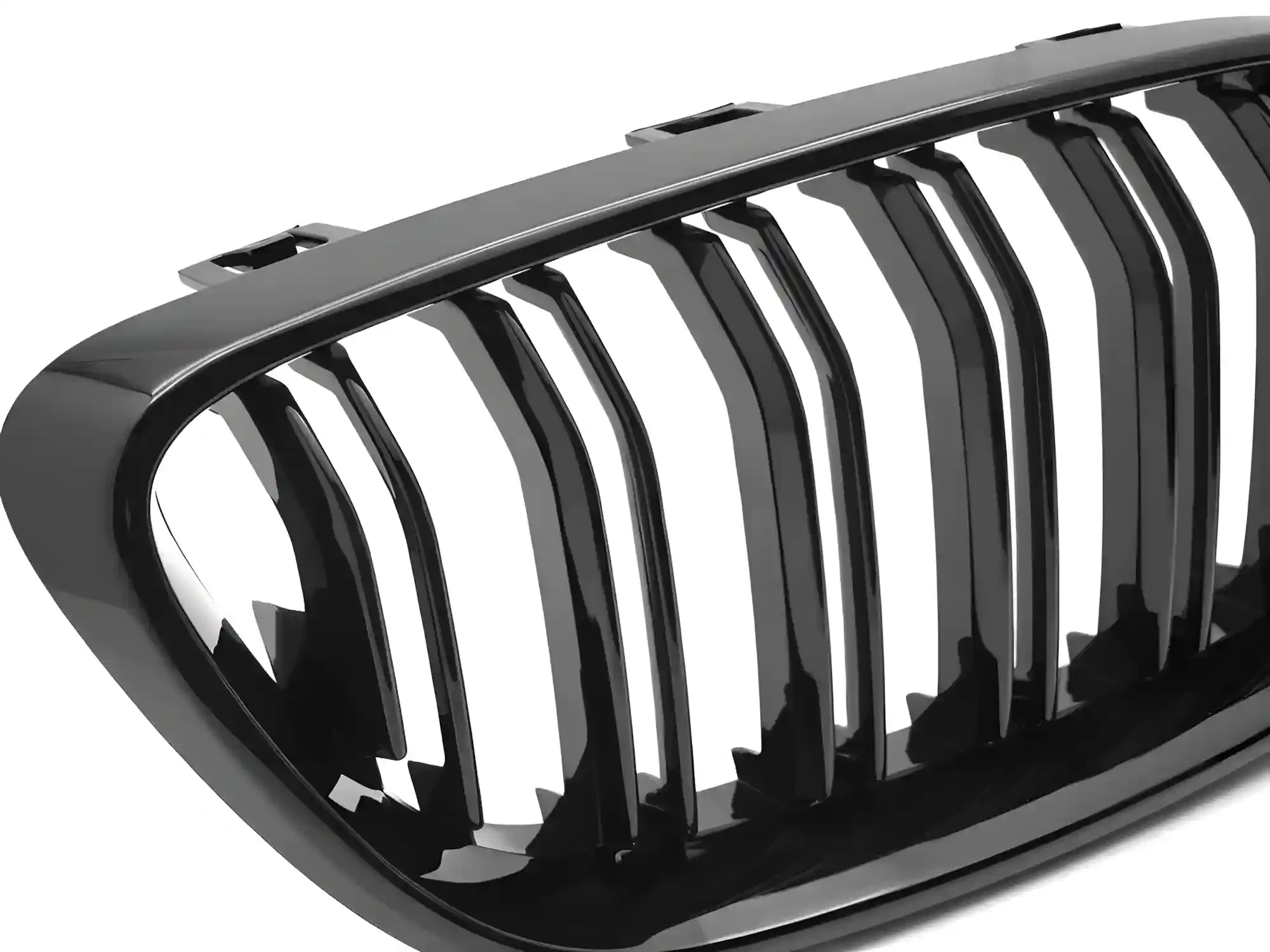 Grill BMW 2 (F22 / F23) 2013 - 2021 │ Sportsgrill - gloss black double bar – bilde 3
