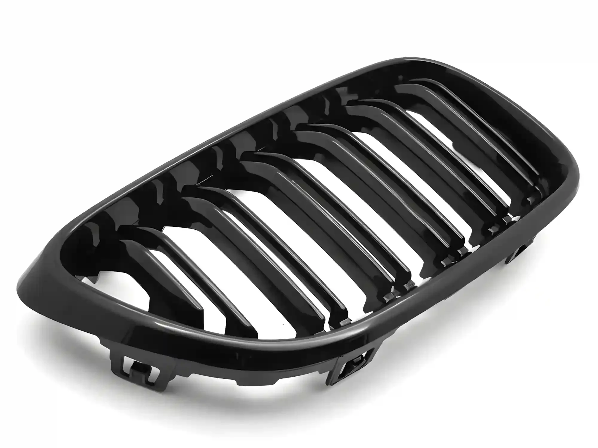 Grill BMW 2 (F22 / F23) 2013 - 2021 │ Sportsgrill - gloss black double bar – bilde 4