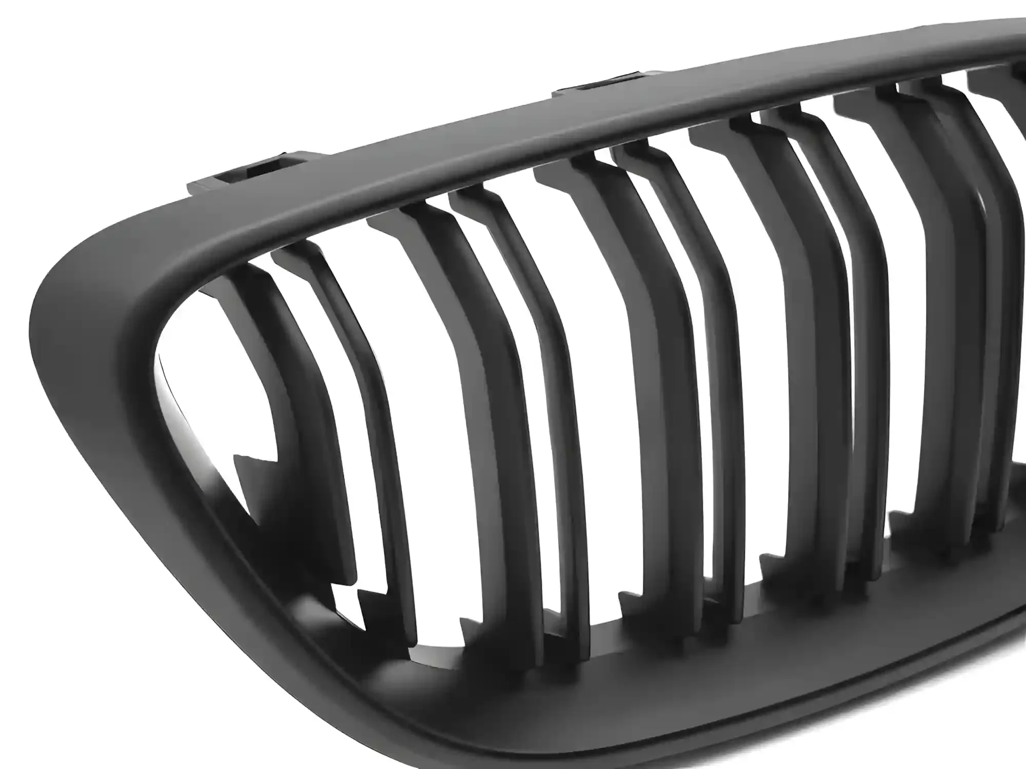 Grill BMW 2 (F22 / F23) 2013 - 2021 │ Sportsgrill - matt black double bar – bilde 3