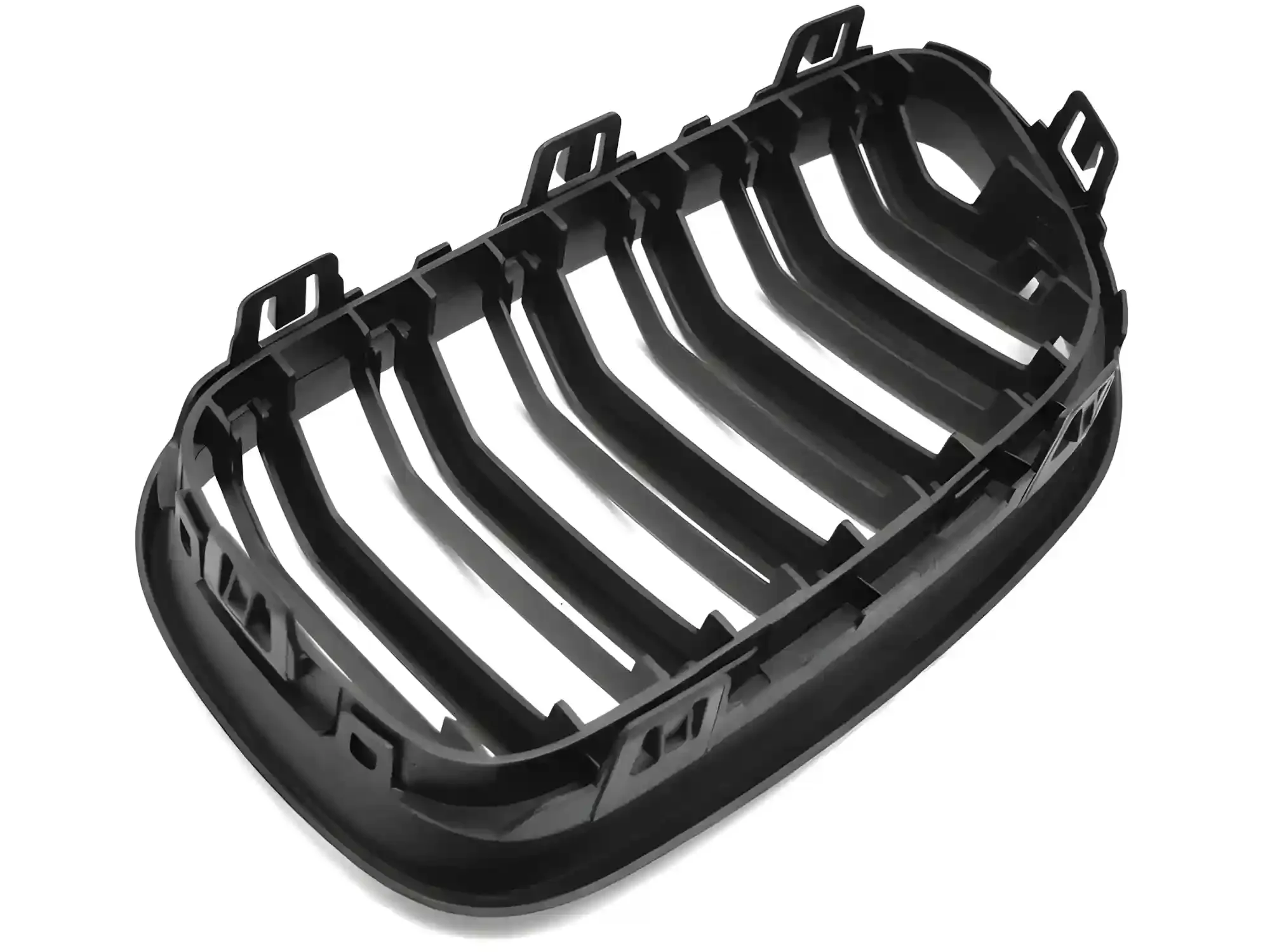 Grill BMW 2 (F22 / F23) 2013 - 2021 │ Sportsgrill - matt black double bar – bilde 5