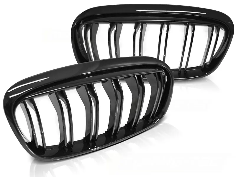 Grill BMW 2 (F45/F46) 2014 - 2018 │ GLOSSY BLACK DOUBLE BAR