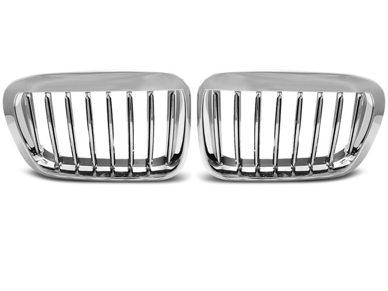 Grill BMW 3 (E46) 1998 - 2001 | CHROME – bilde 2