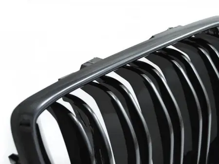 Grill BMW 3 (E46) LCI 2001 - 2005 | SPORT GLOSSY BLACK – bilde 2