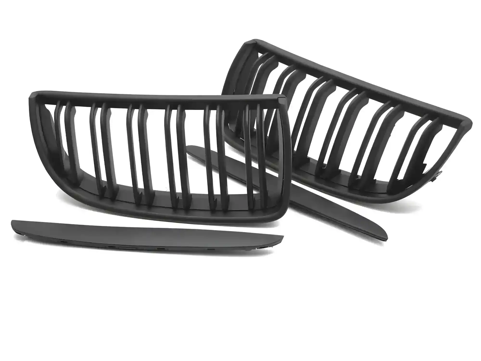 Grill BMW 3 (E90 / E91) 2005 - 2008 │ Sportsgrill - matt black double bar