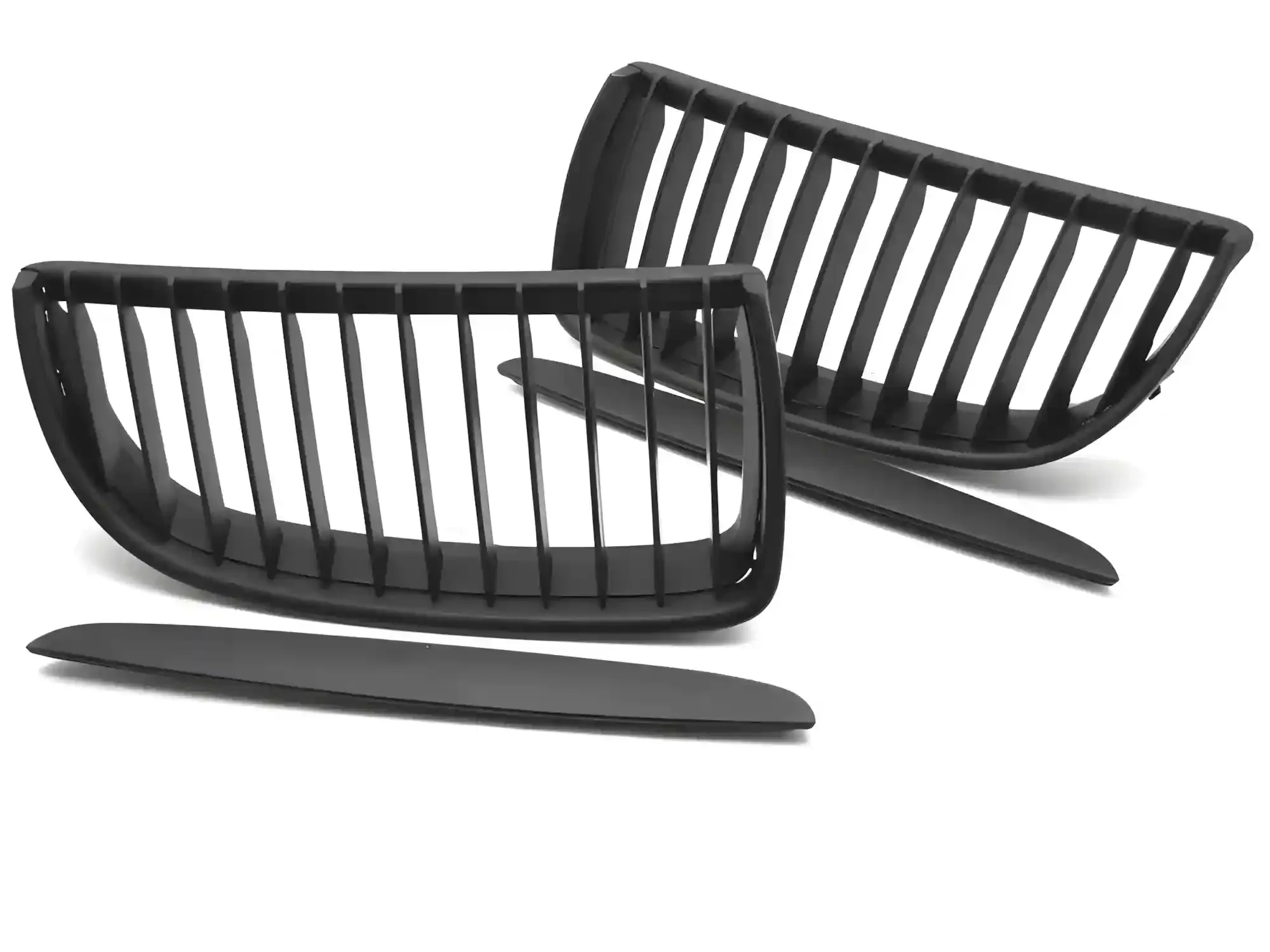 Grill BMW 3 (E90 / E91) 2005 - 2008 │ Sportsgrill - matt svart double bar
