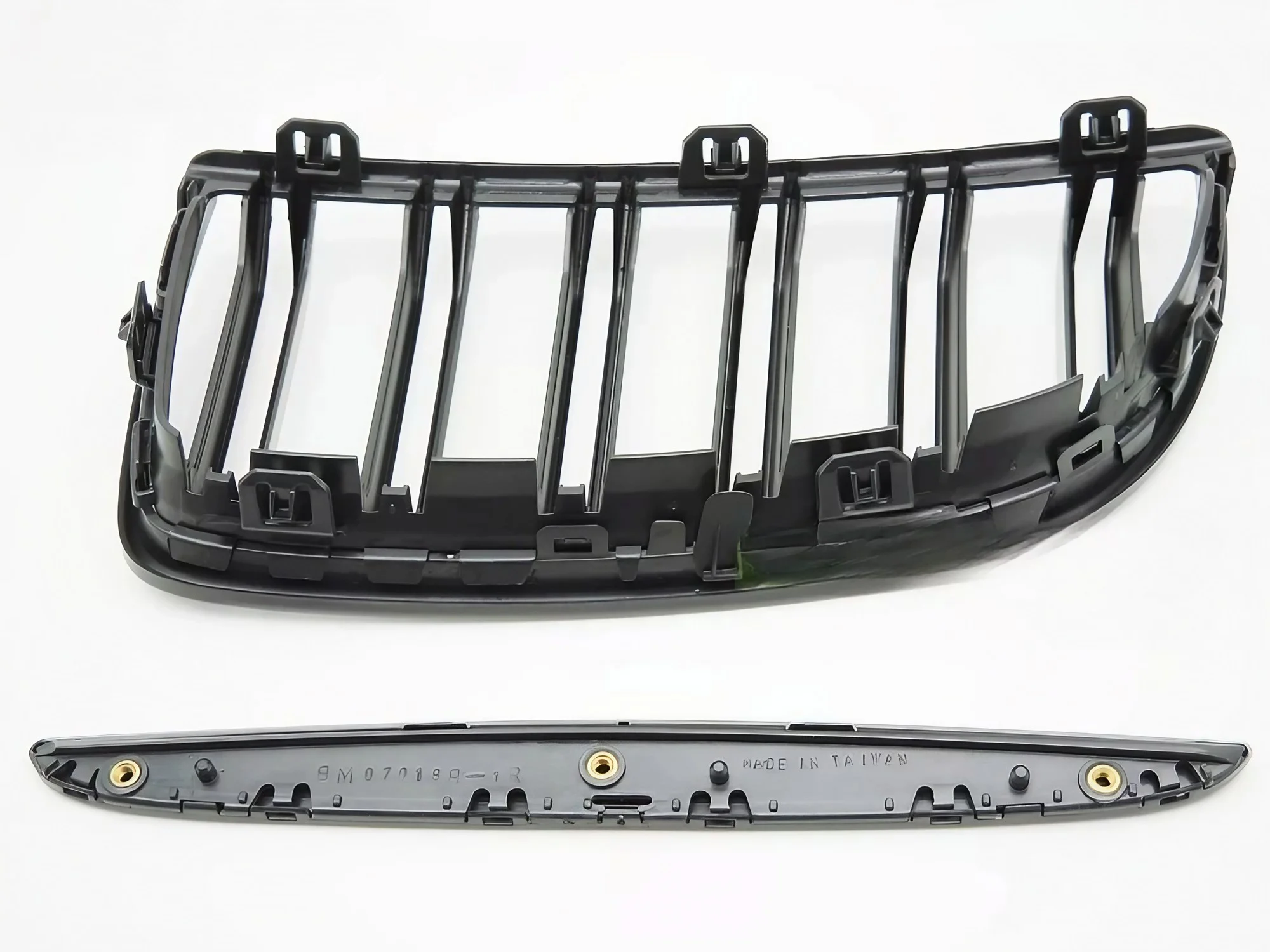 Grill BMW 3 (E90 / E91) 2005 - 2008 │ Sportsgrill - svart matt double bar – bilde 5