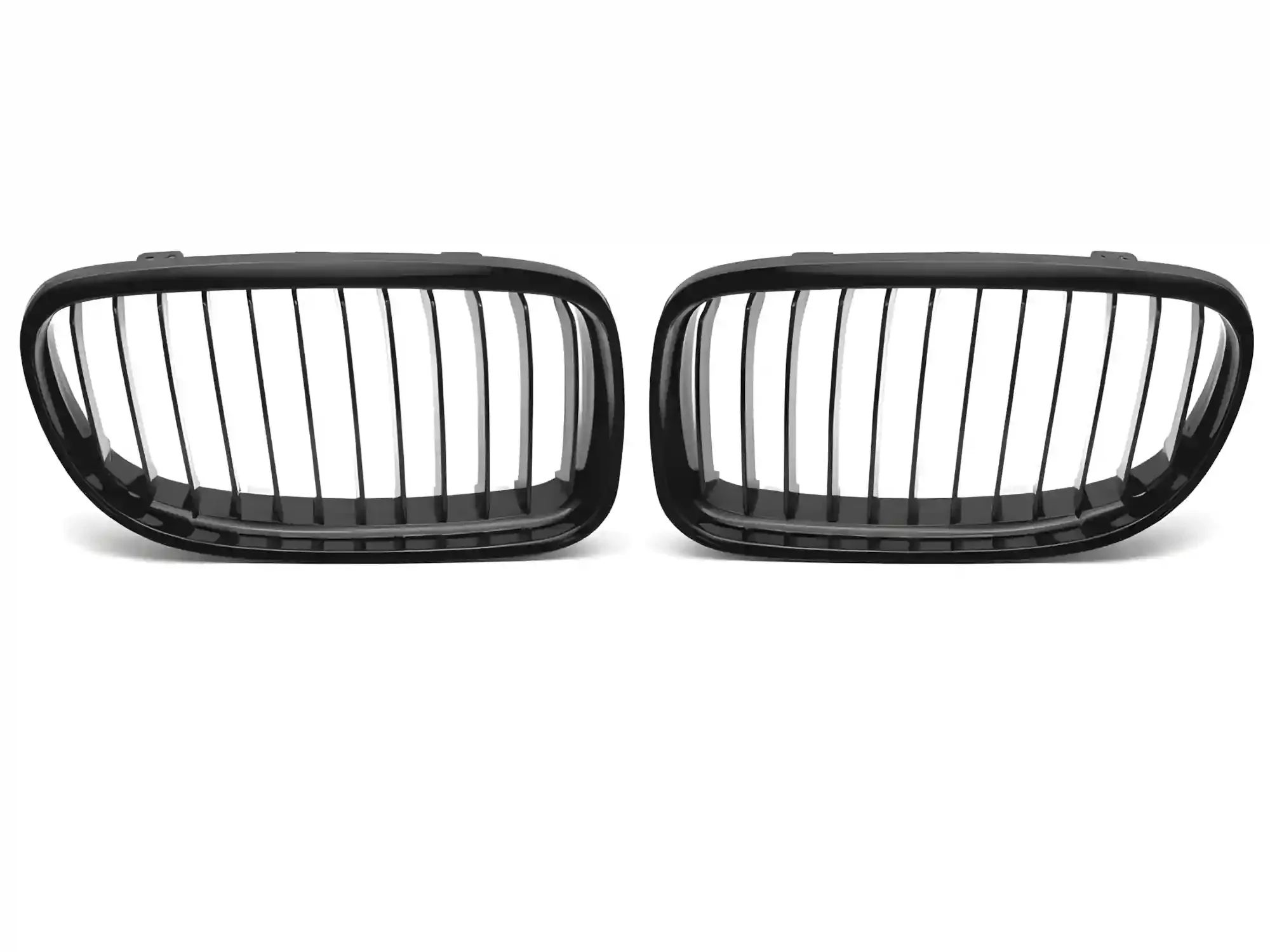 Grill BMW 3 (E90 / E91) Facelift 2009 - 2011 │ Sportsgrill - gloss black double bar – bilde 2