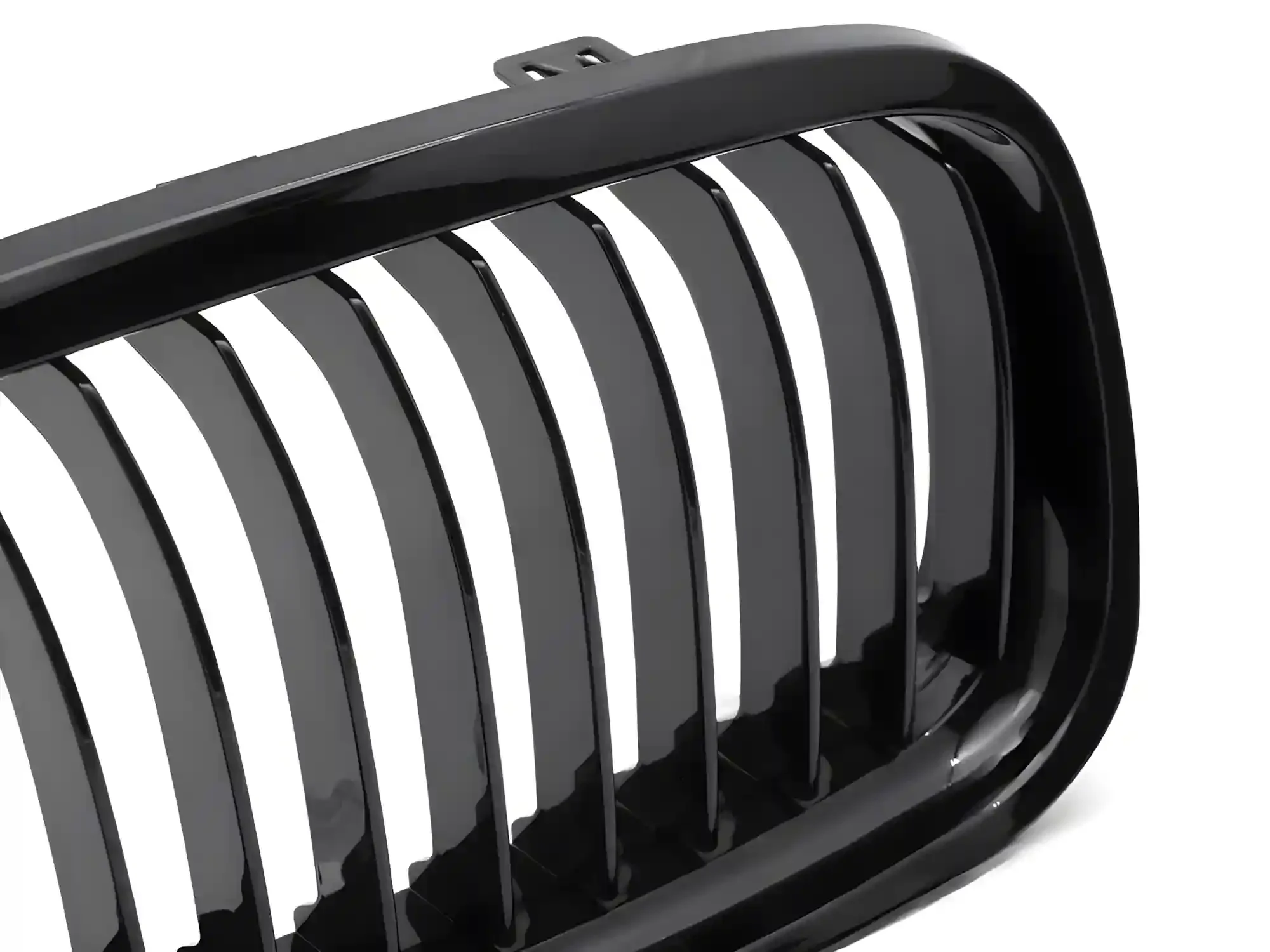 Grill BMW 3 (E90 / E91) Facelift 2009 - 2011 │ Sportsgrill - gloss black double bar – bilde 3