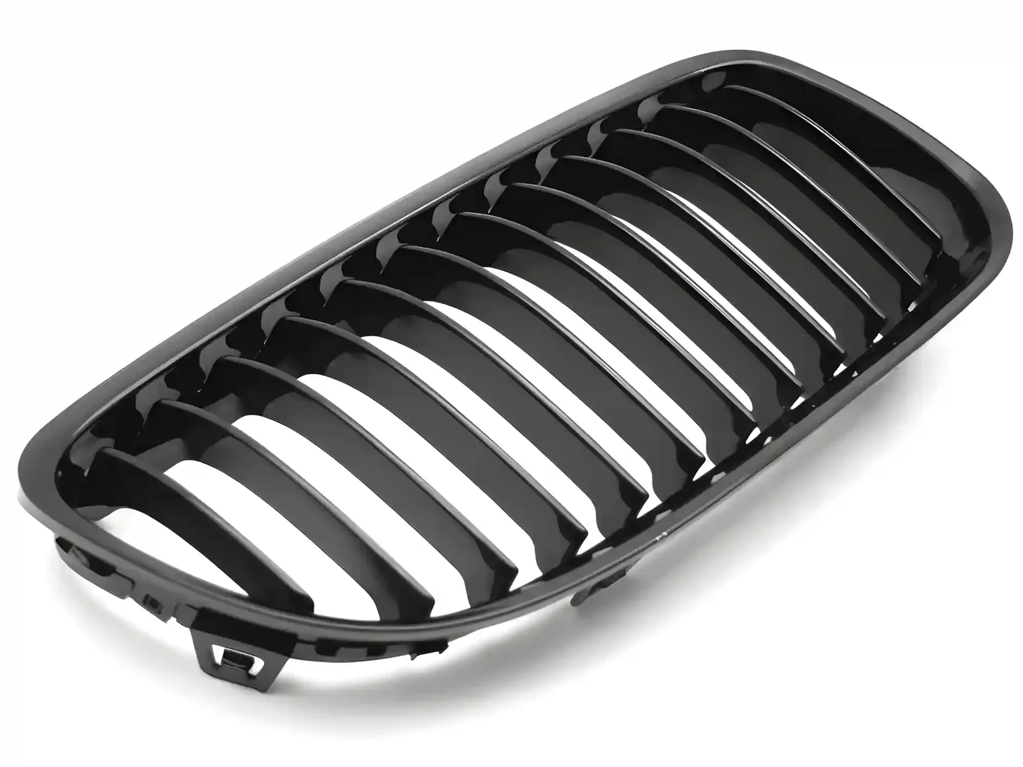 Grill BMW 3 (E90 / E91) Facelift 2009 - 2011 │ Sportsgrill - gloss black double bar – bilde 4