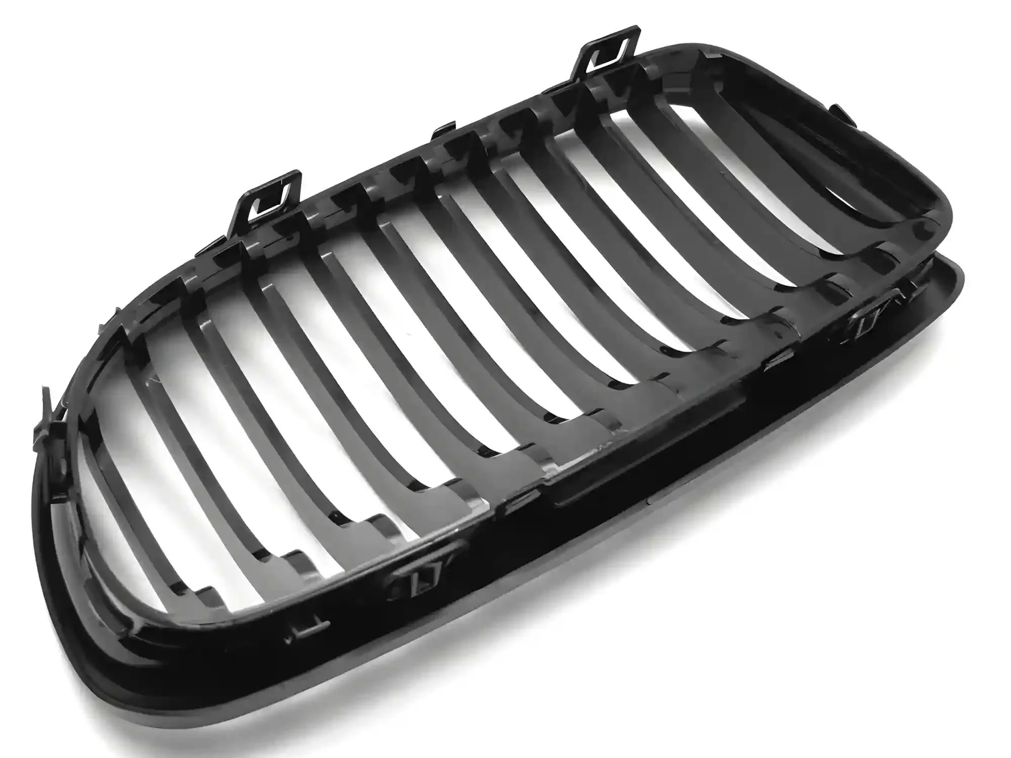 Grill BMW 3 (E90 / E91) Facelift 2009 - 2011 │ Sportsgrill - gloss black double bar – bilde 5