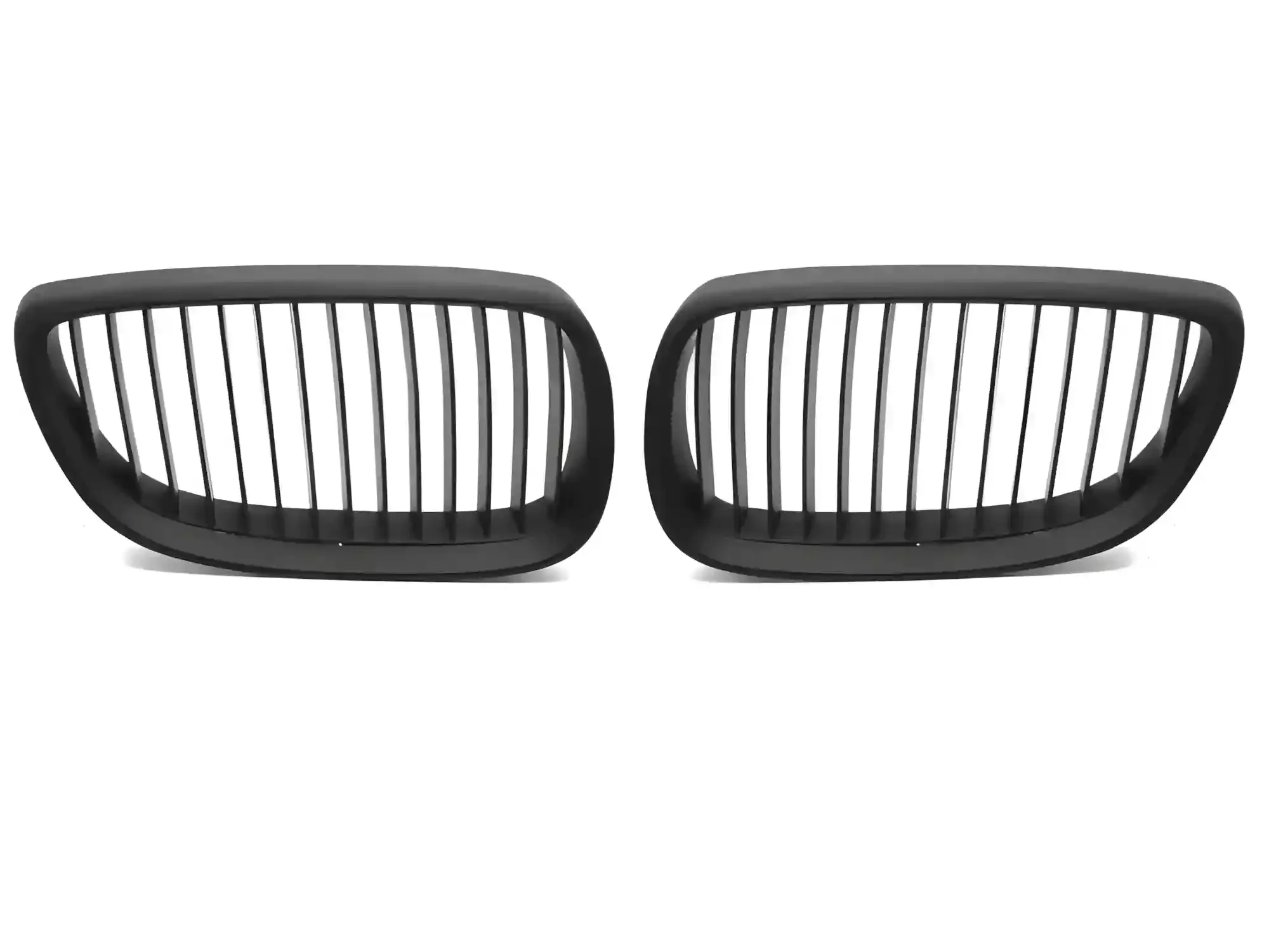Grill BMW 3 (E92 / E93) 2006 - 2010 │ Sportsgrill - matt svart double bar – bilde 2