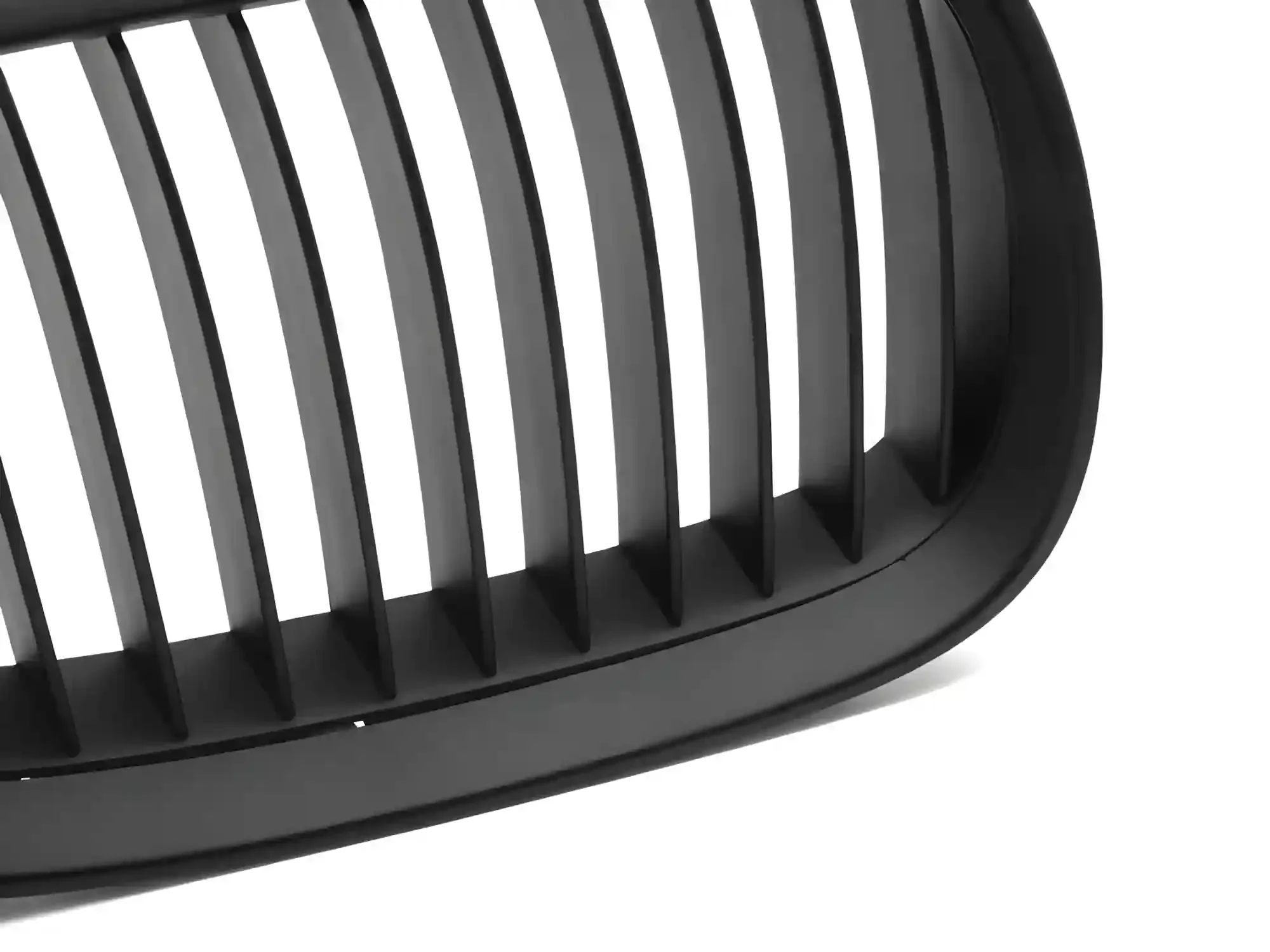 Grill BMW 3 (E92 / E93) 2006 - 2010 │ Sportsgrill - matt svart double bar – bilde 3