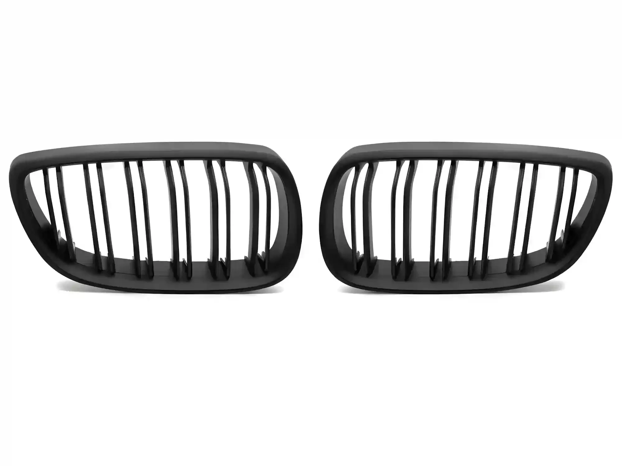 Grill BMW 3 (E92 / E93) 2006 - 2010 │ Sportsgrill - matt svart double bar – bilde 2