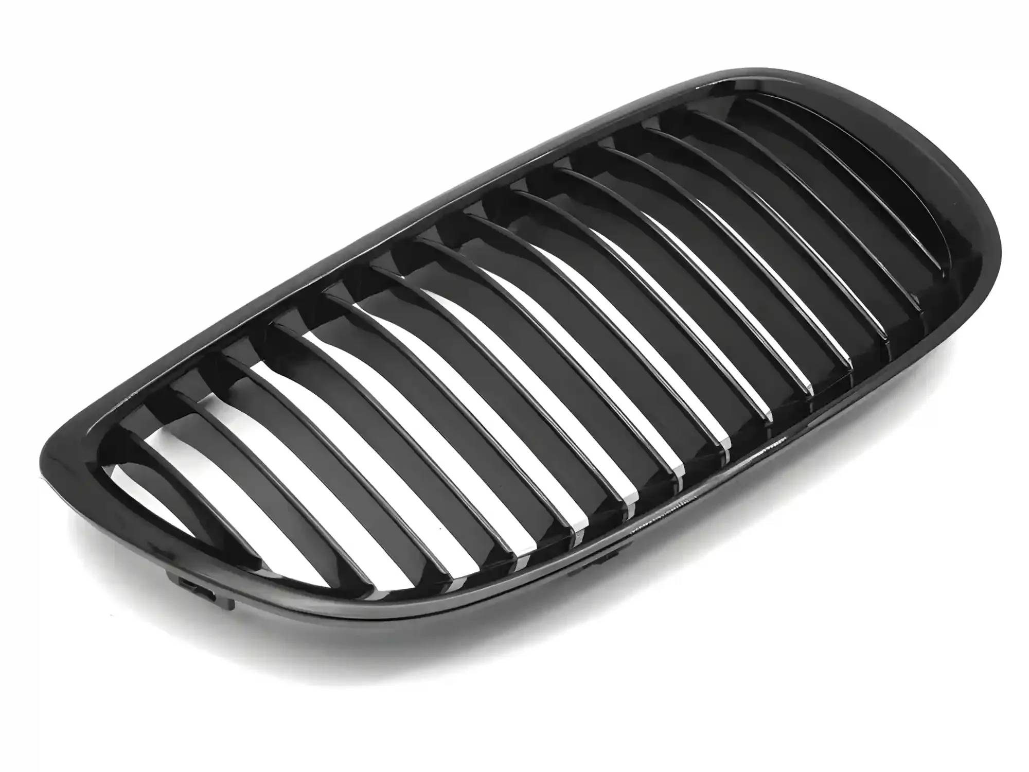 Grill BMW 3 (E92 / E93) 2006 - 2010 │ Sportsgrill - svart høyglans double bar – bilde 4