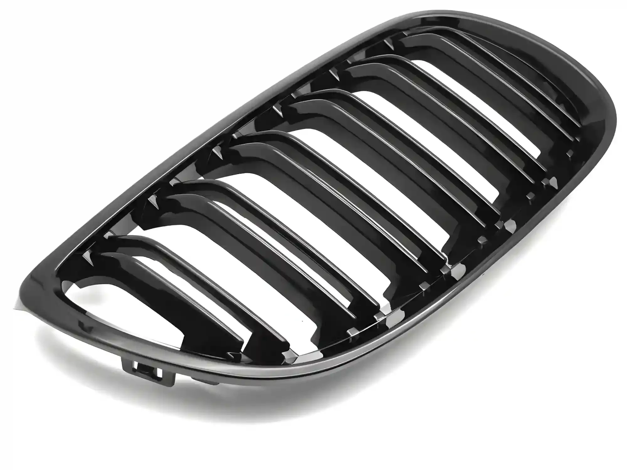 Grill BMW 3 (E92 / E93) 2006 - 2010 │ Sportsgrill - svart høyglans double bar – bilde 4