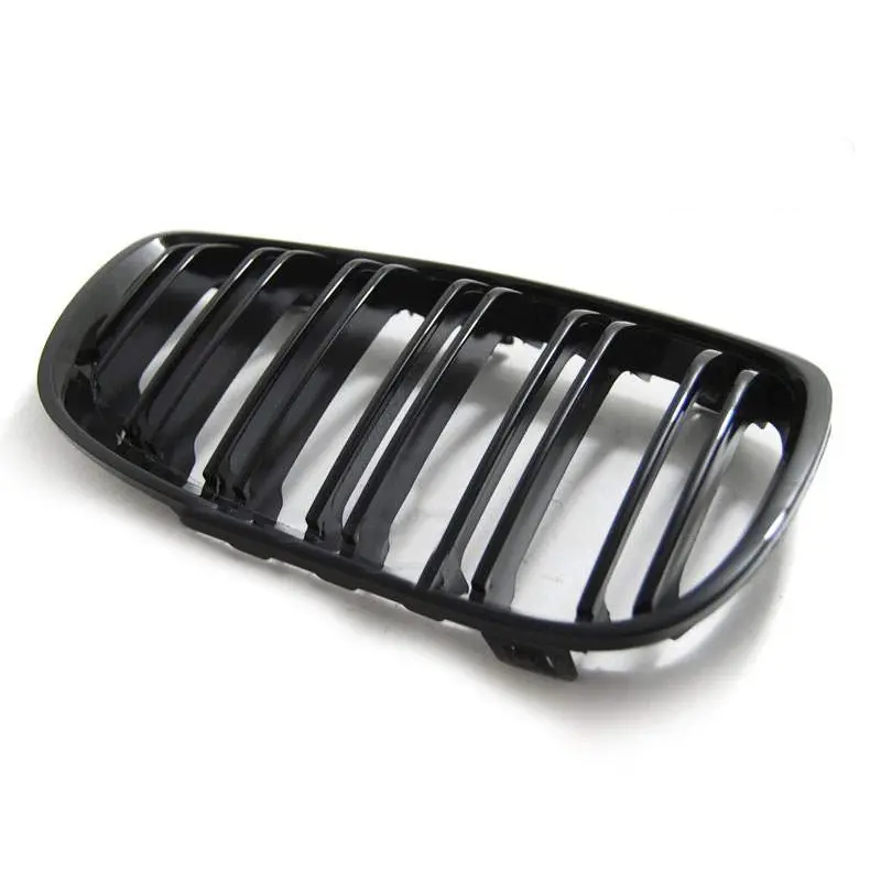 Grill BMW 3 (E92/E93) 2007 - 2010 | GLOSSY BLACK DOUBLE BAR SPORT LOOK – bilde 2