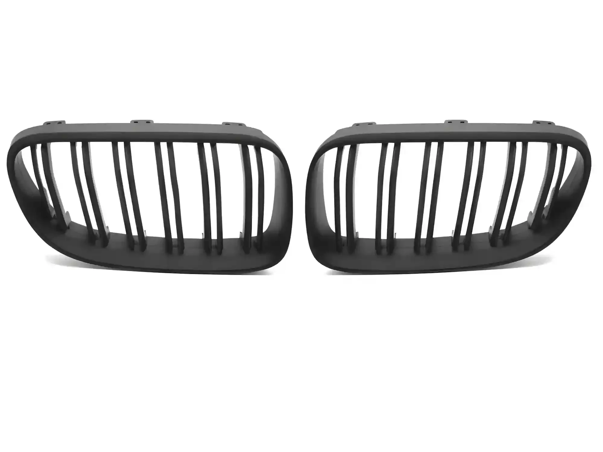 Grill BMW 3 (E92 / E93) Facelift 2010 - 2013 │ Sportsgrill - matt svart double bar – bilde 2