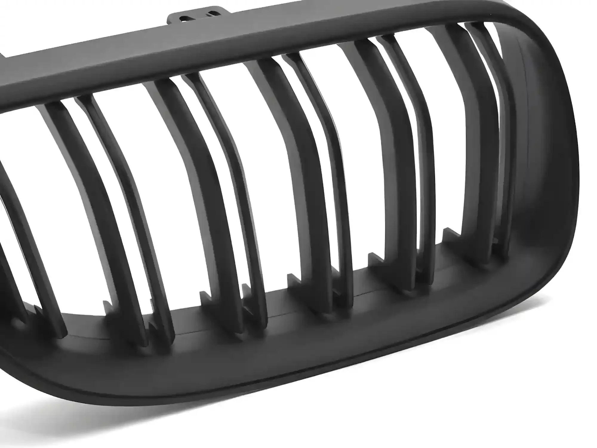 Grill BMW 3 (E92 / E93) Facelift 2010 - 2013 │ Sportsgrill - matt svart double bar – bilde 3