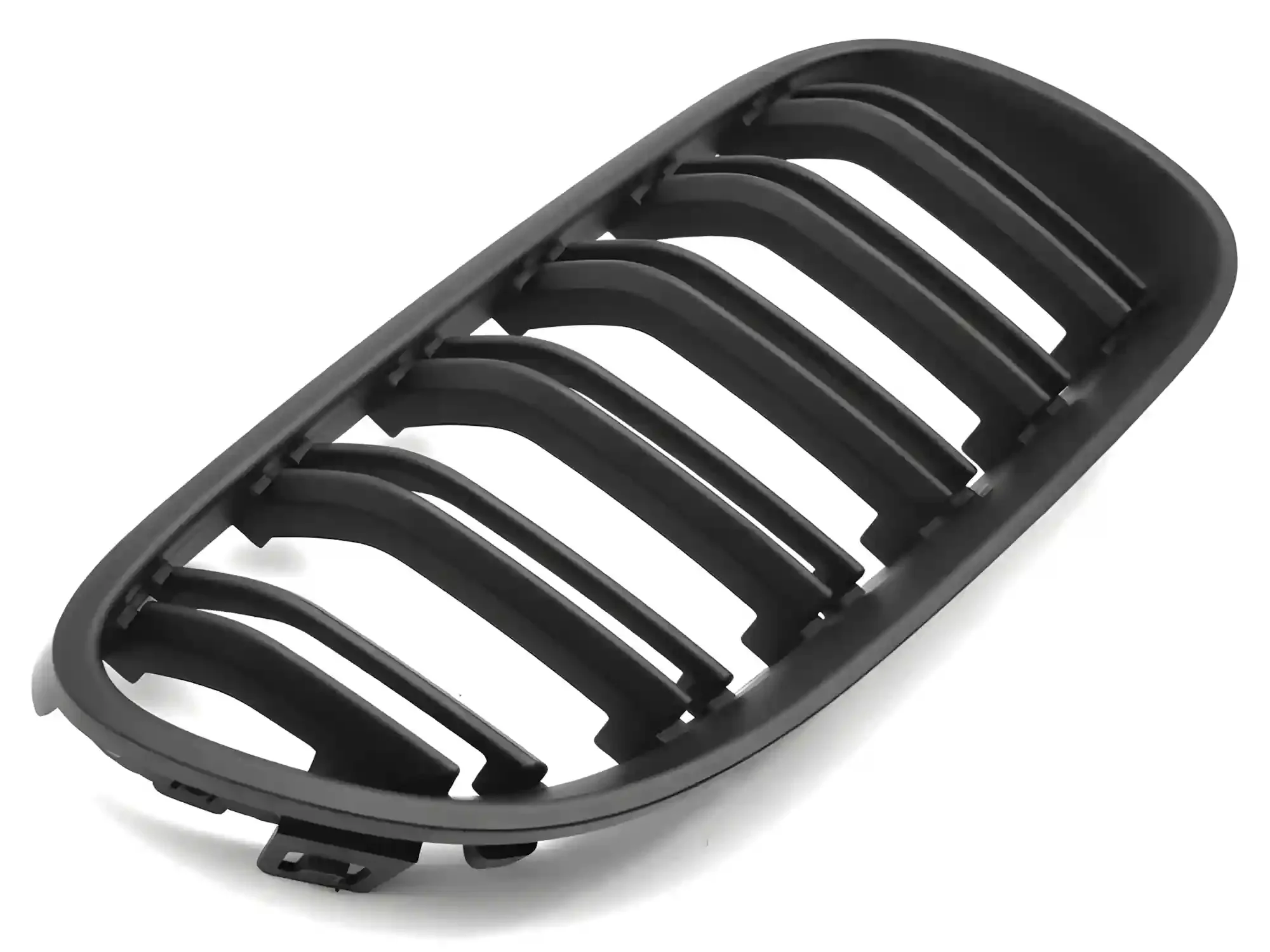 Grill BMW 3 (E92 / E93) Facelift 2010 - 2013 │ Sportsgrill - matt svart double bar – bilde 4