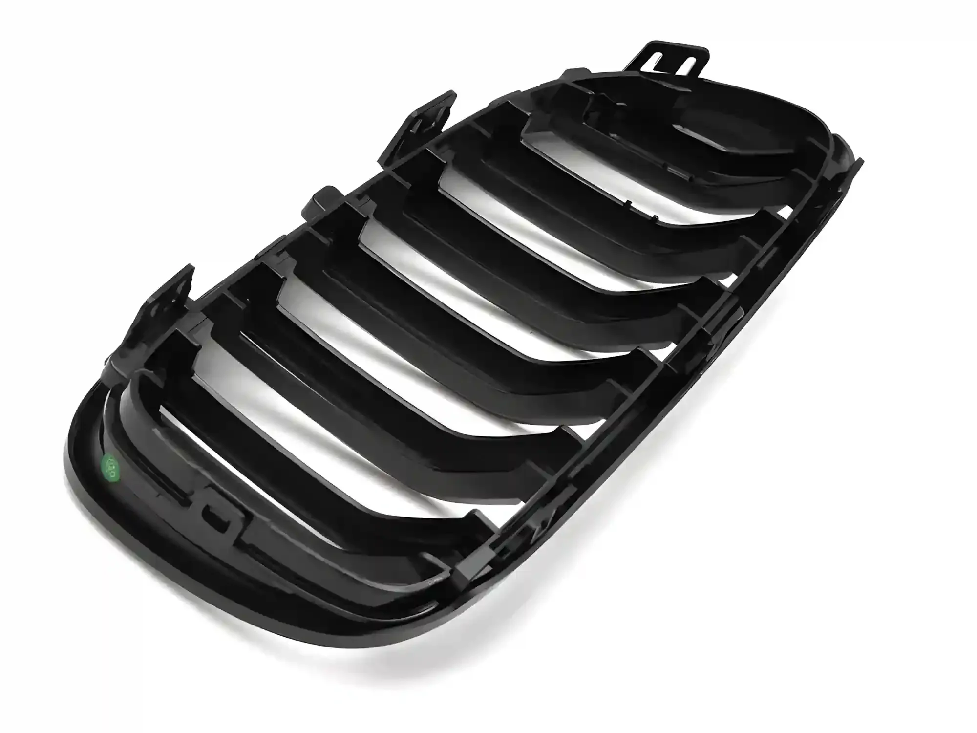 Grill BMW 3 (E92 / E93) Facelift 2010 - 2013 │ Sportsgrill - svart høyglans double bar – bilde 5