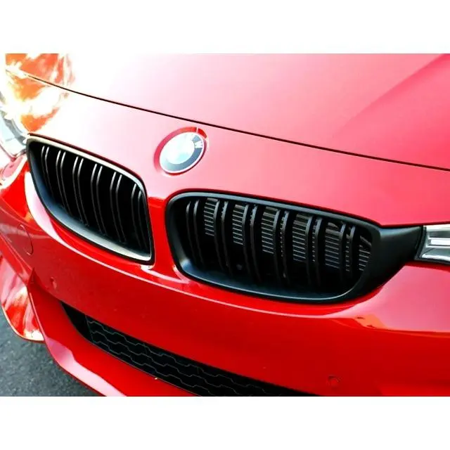 Grill BMW 3 (F30/F31) 2011 - 2018 | BLACK MATT SPORT LOOK Image 1
