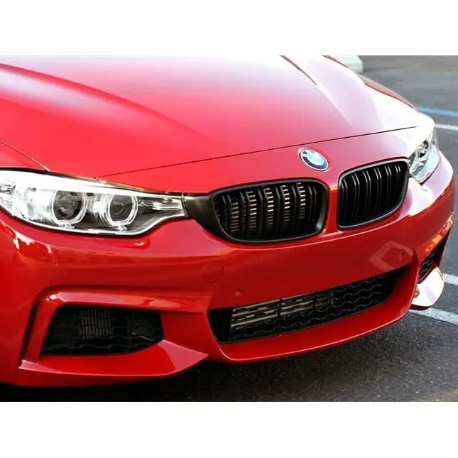 Grill BMW 3 (F30/F31) 2011 - 2018 | BLACK MATT SPORT LOOK Image 3