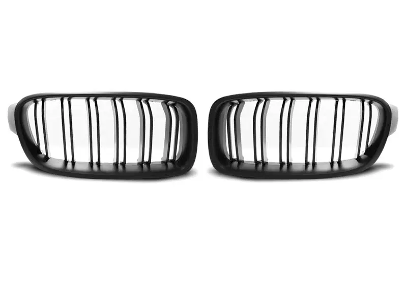 Grill BMW 3 (F30/F31) 2011 - 2018 | BLACK MATT SPORT LOOK Image 8
